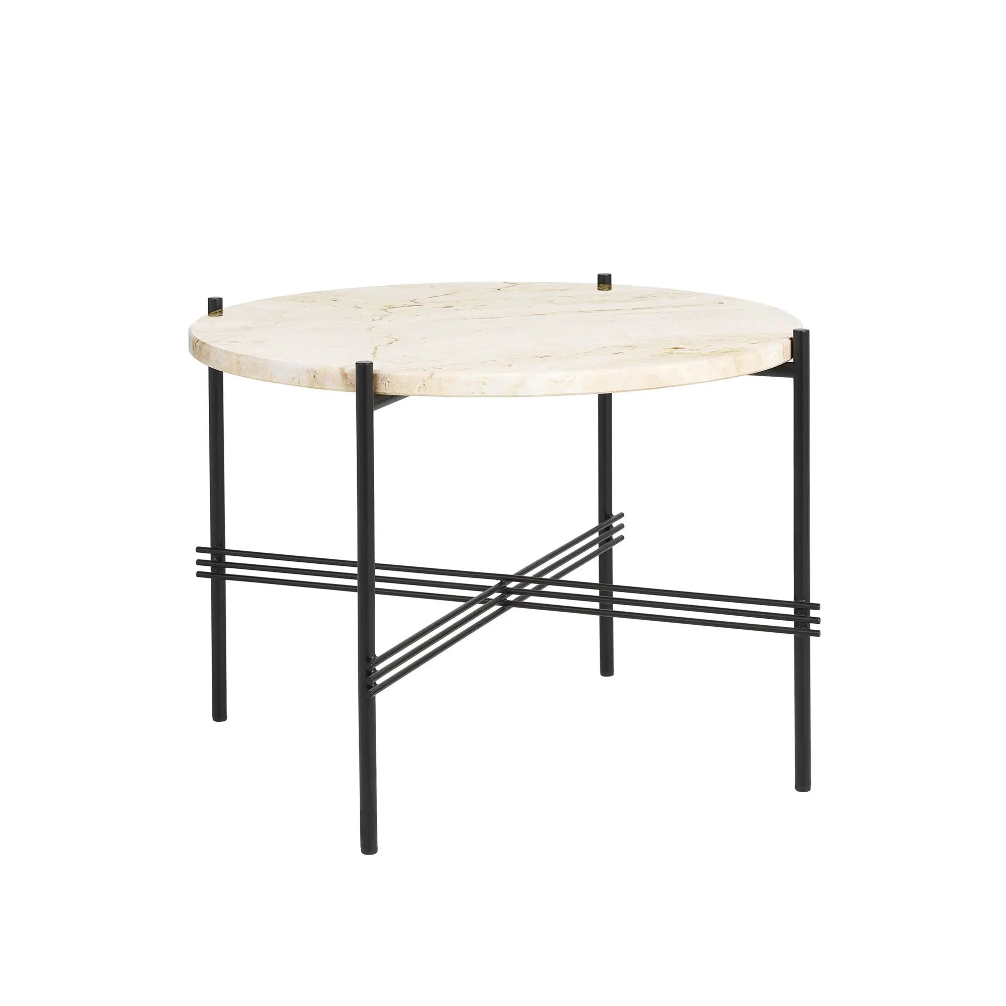 TS soffbord Ø55 cm svart