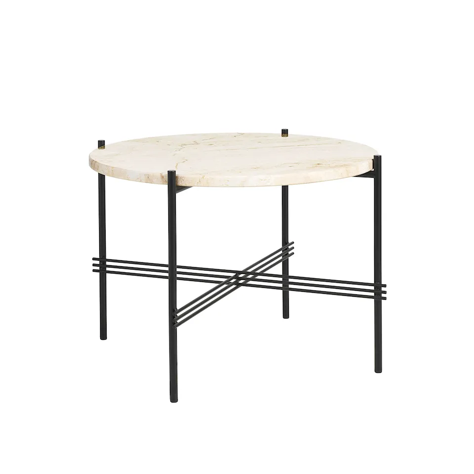 TS soffbord Ø55 cm svart