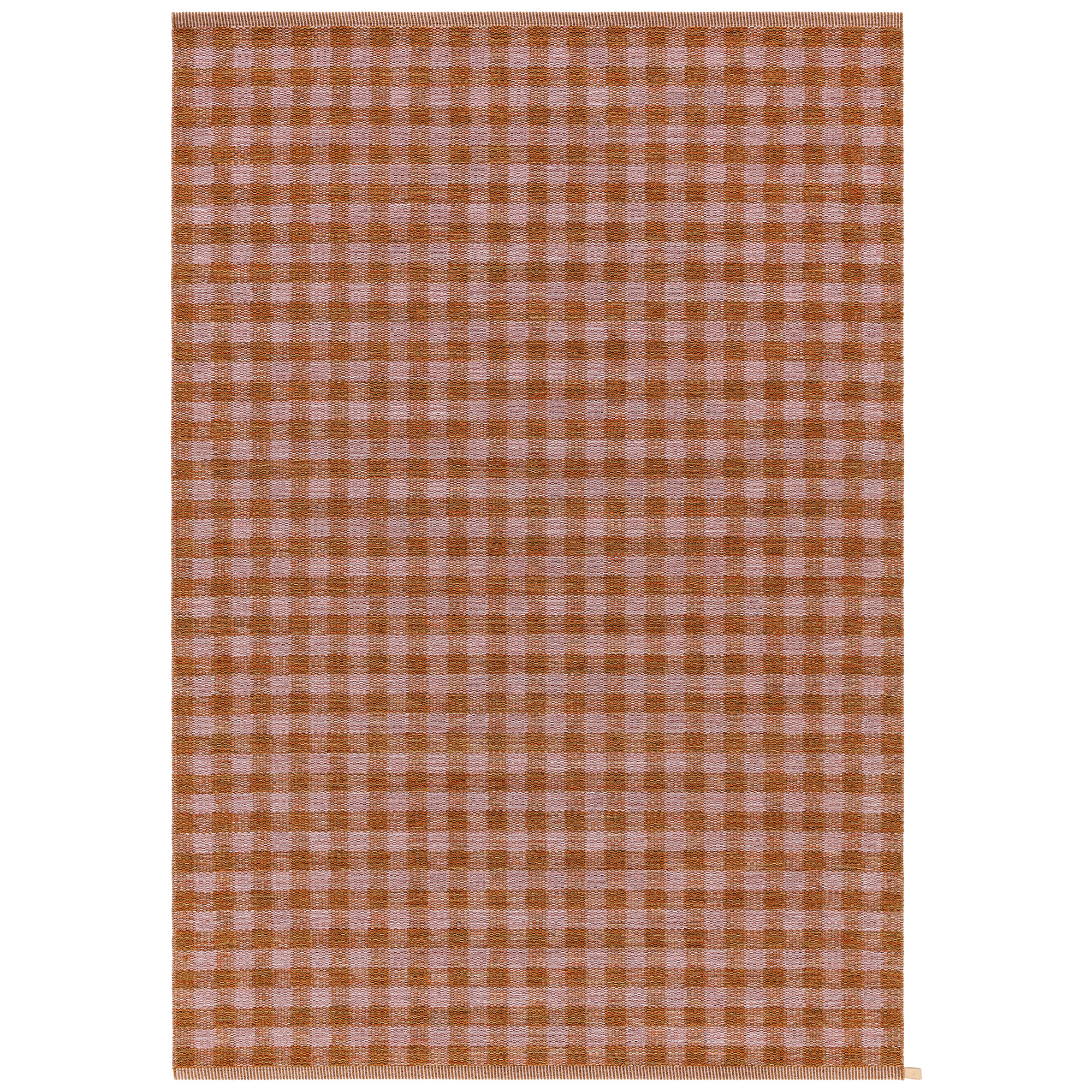 kasthall - vichy mango peach 461 160 x 240 cm - ullmattor