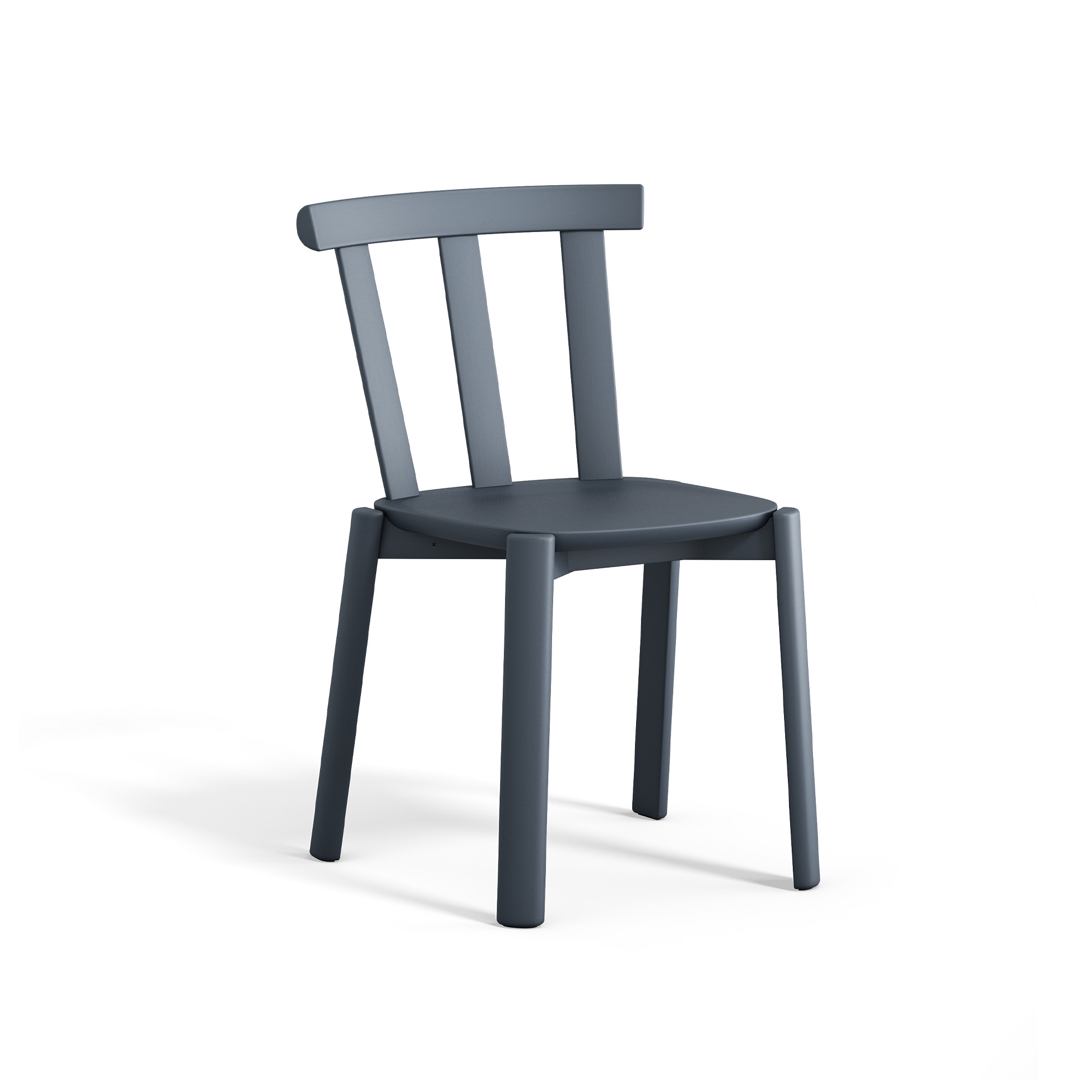 Stolab - Alt Stol Björk Åska 66 - Matstolar - Form Us With Love - Blå - Trä