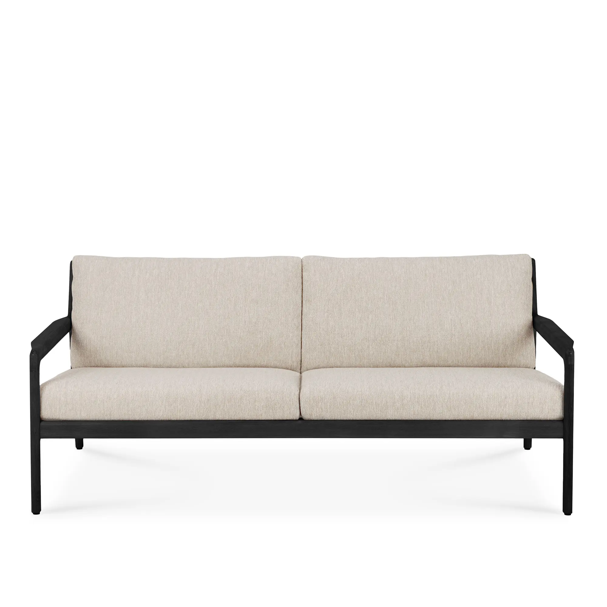Jack Outdoor Sofa - Teak Black/Natural - 2 Seater