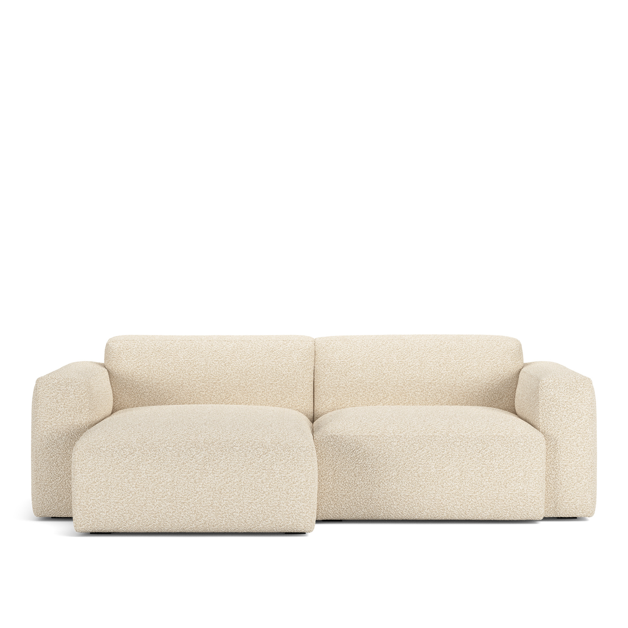 NOGA - Brick 2-Seater Chaise Lounge Left, Vellus 04 - Soffor