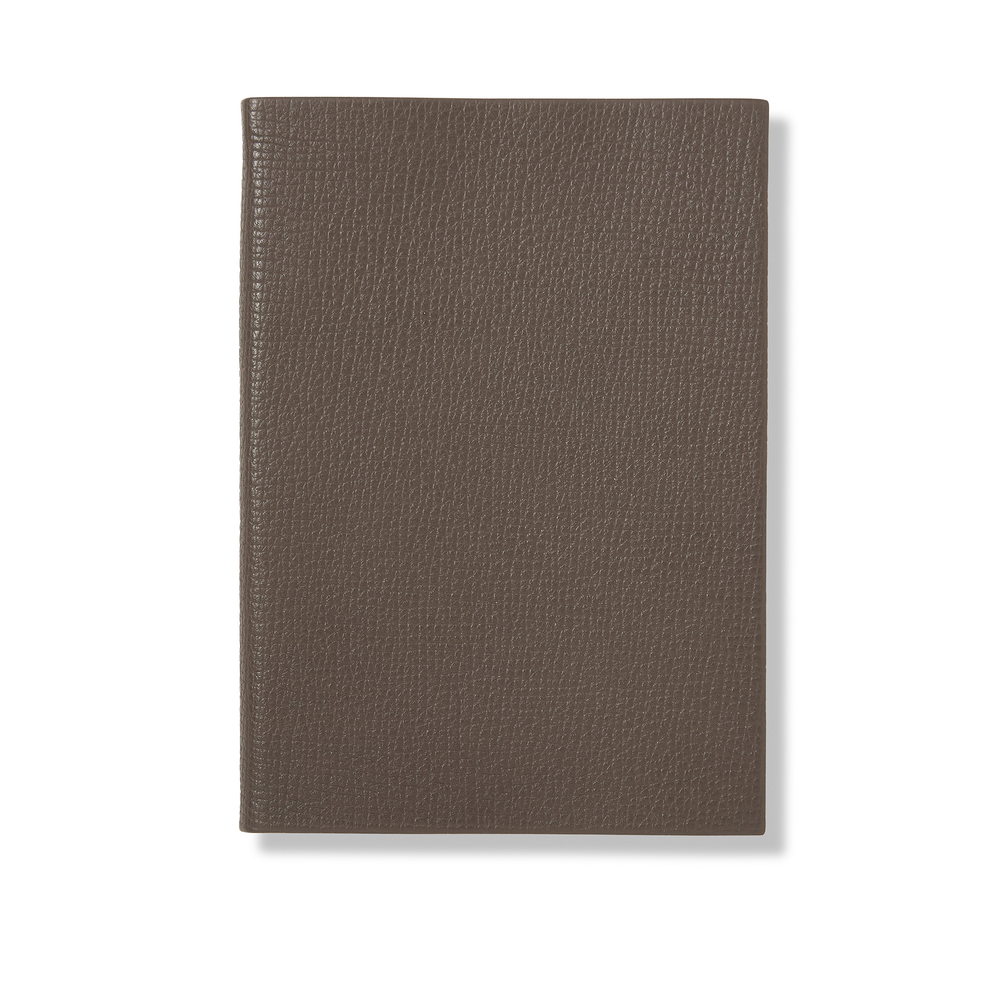 Smythson - Ludlow Soho Notebook - Dark Taupe - Anteckningsböcker & kort - Beige