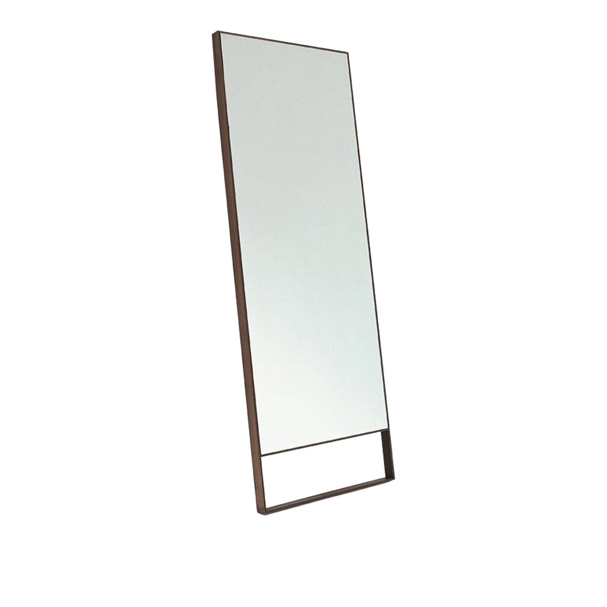 Maxalto - Psiche Mirror 120, Bronzed Nickel Painted - Helkroppsspeglar - Antonio Citterio - Transparent