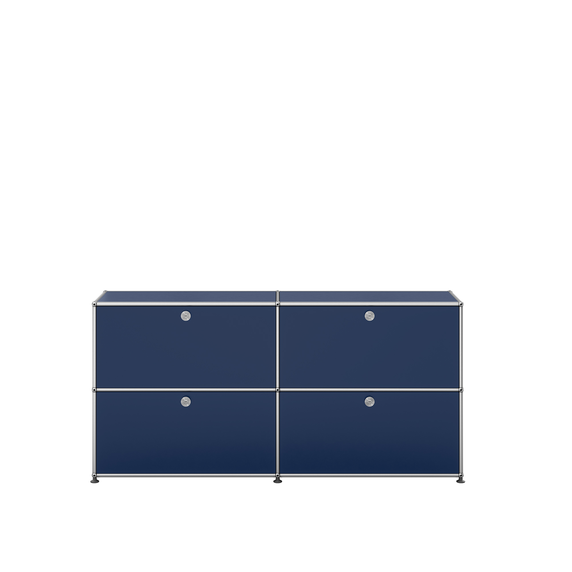 USM - USM Haller 109 Sideboard, Steel Blue - Sideboards - Blå - Metall