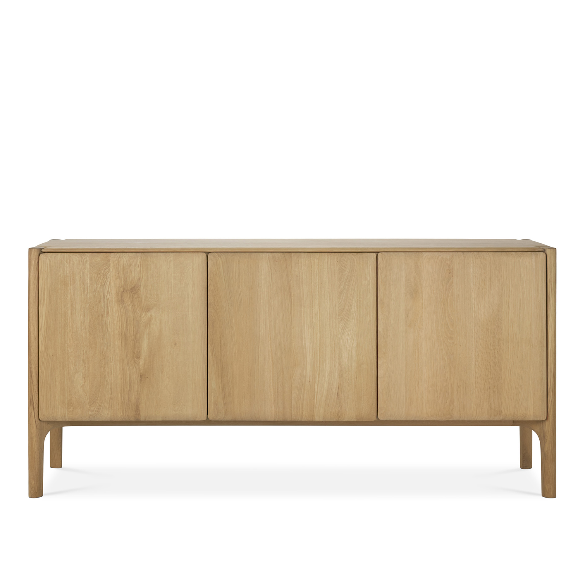 Ethnicraft - PI Sideboard - Oak - 3 Doors - Sk&auml;nkar och sideboards - Alain Van Havre - Tr&auml;f&auml;rgad - Tr&auml;