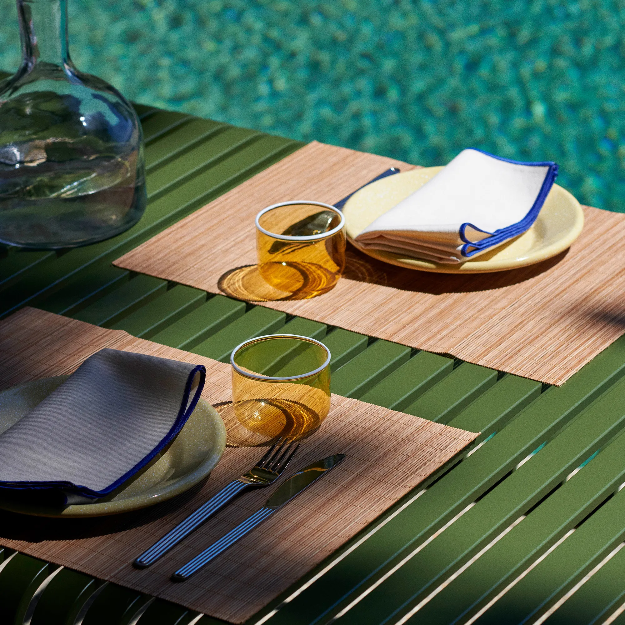 Bamboo bordstabletter 2-pack