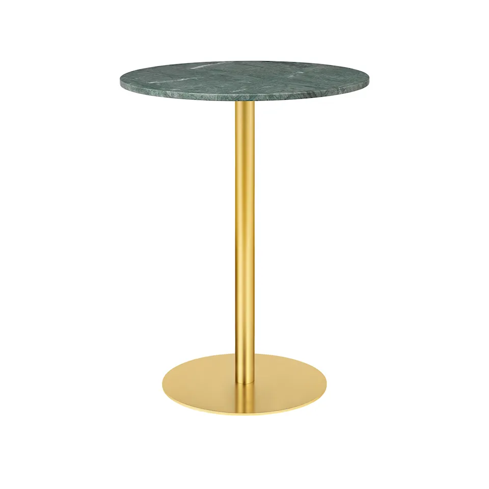 GUBI 1.0 barbord Ø80 cm mässing