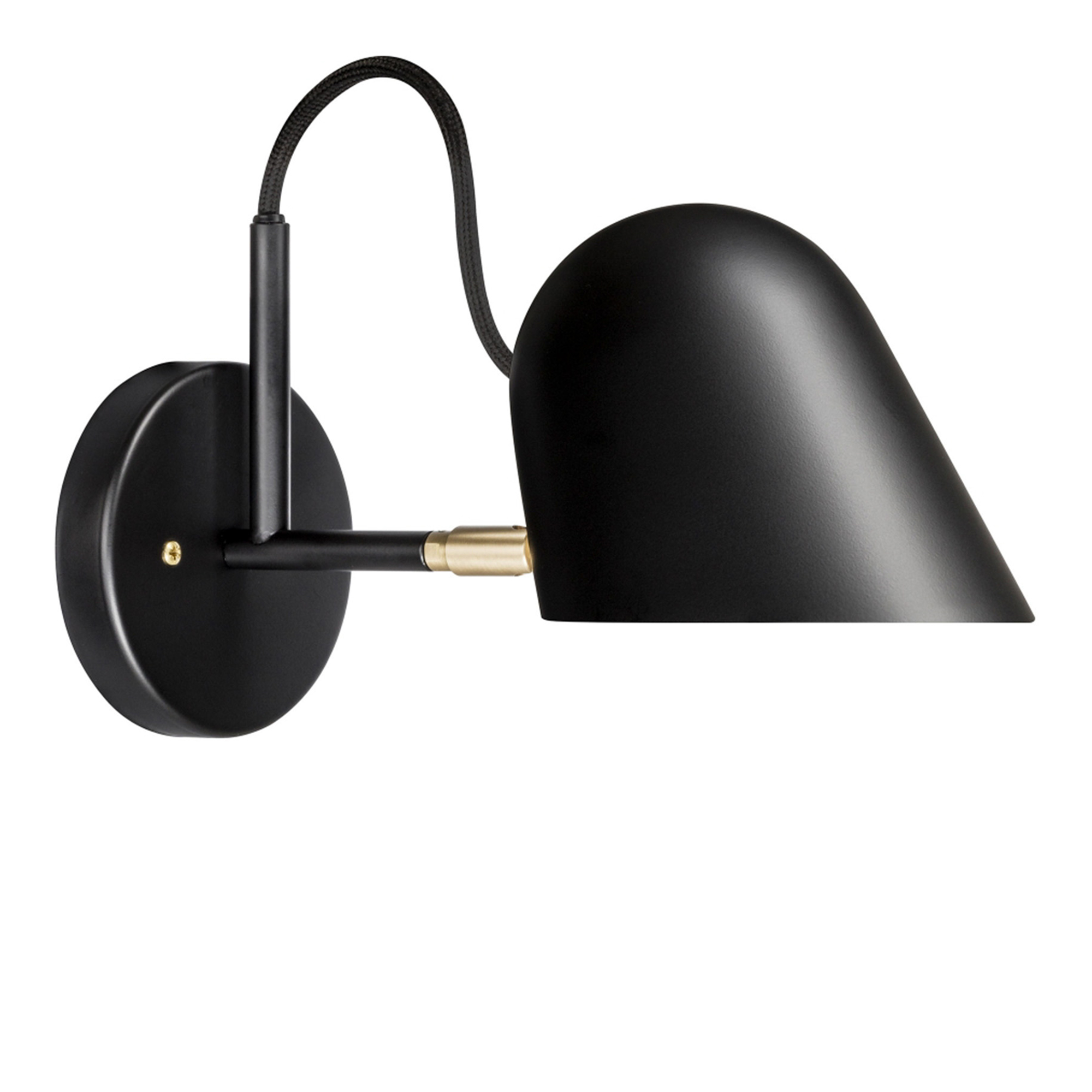 Örsjö Belysning - Streck Vägglampa, Svart, Kopplingshus - Sänglampor - Joel Karlsson - Svart - Metall | Belysning - Vägg- Och Sänglampor - Sänglampor | Möbelexperten
