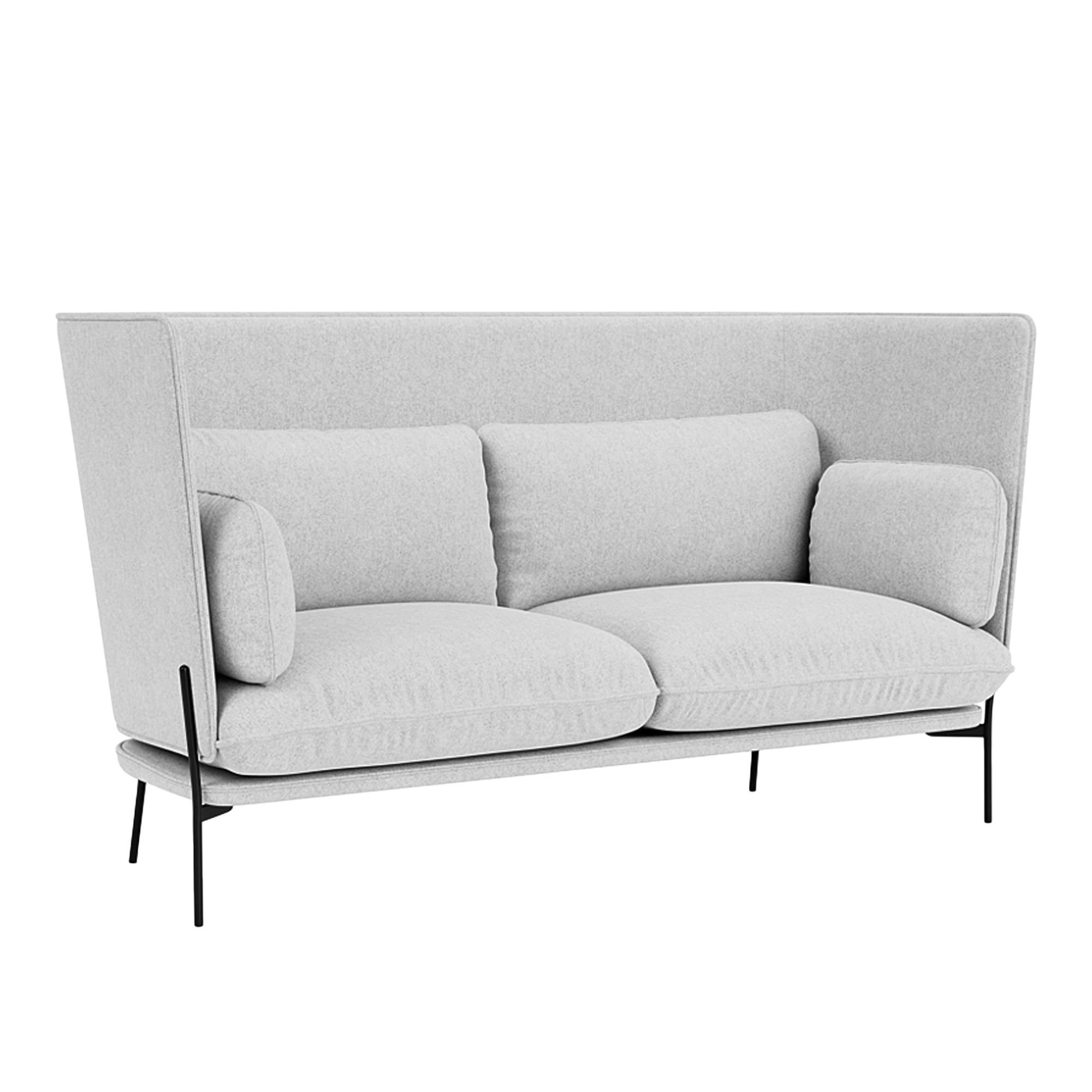 &Tradition - Cloud LN7 - Warm Black - Fabric cat.2 - Hallingdal 65 116 - Soffor - Luca Nichetto