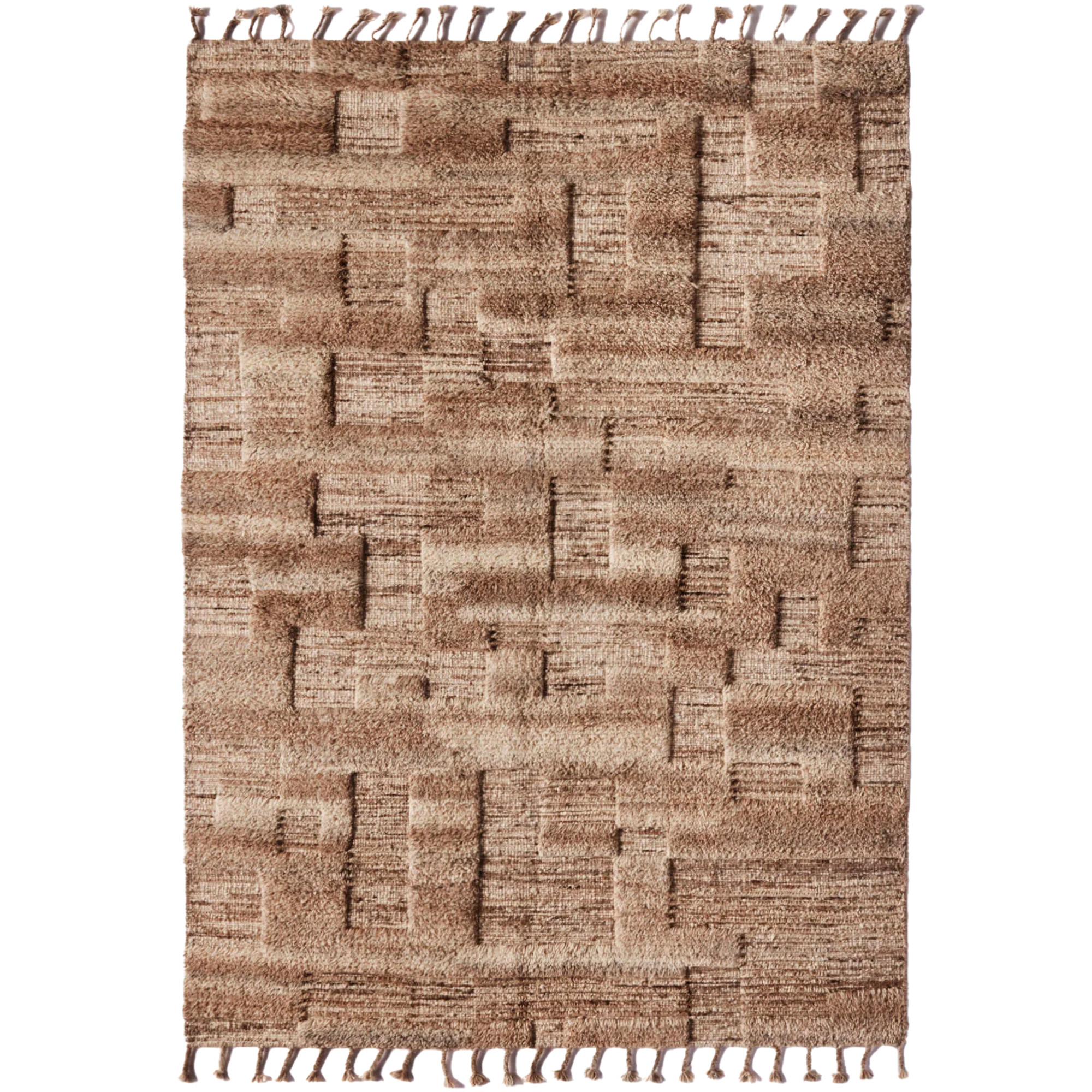 dusty deco - bellver rug 200x300 - ullmattor - edin & lina kjellvertz - beige