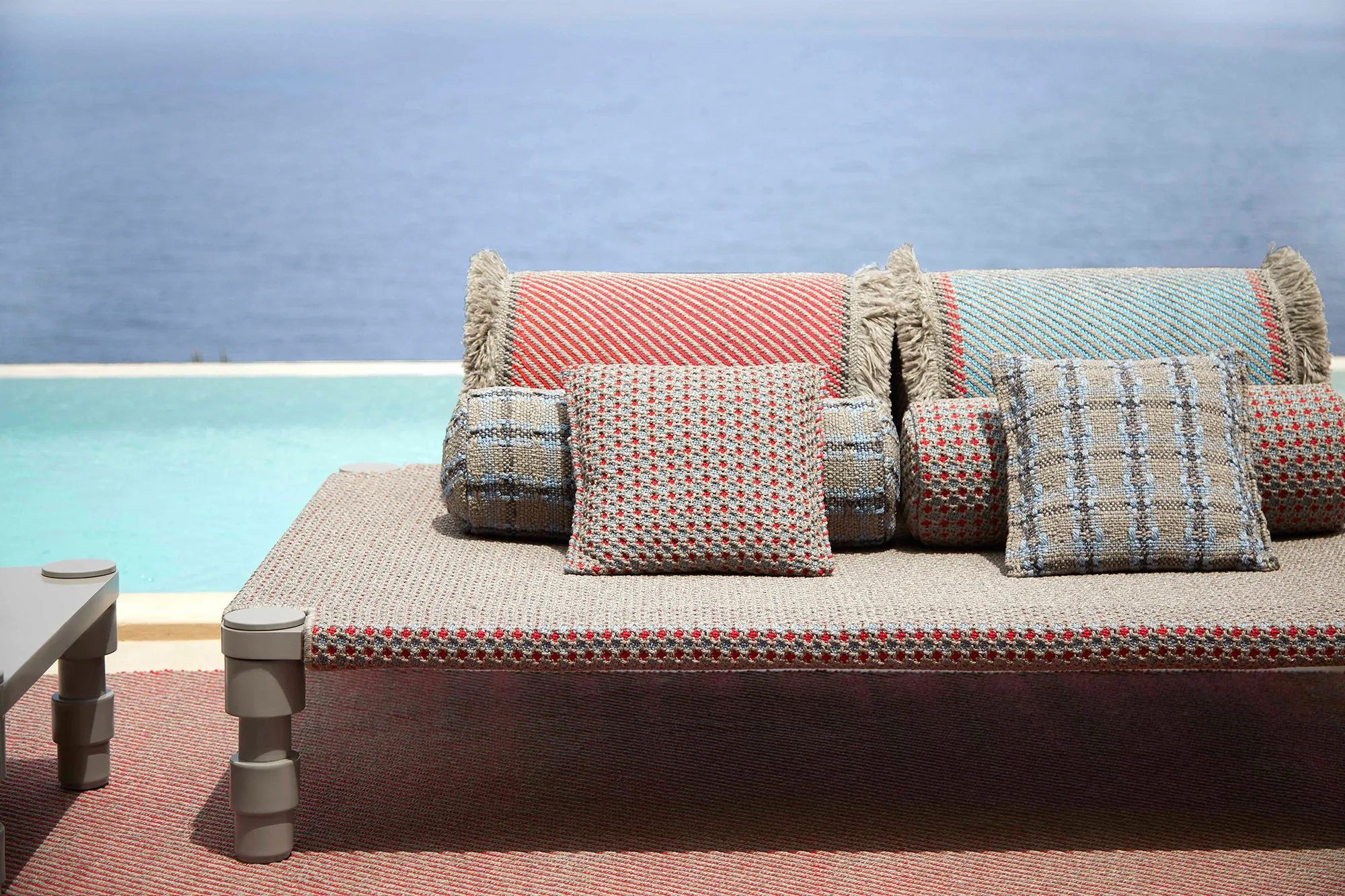 Garden Layers Small Roll - Gofre Blue