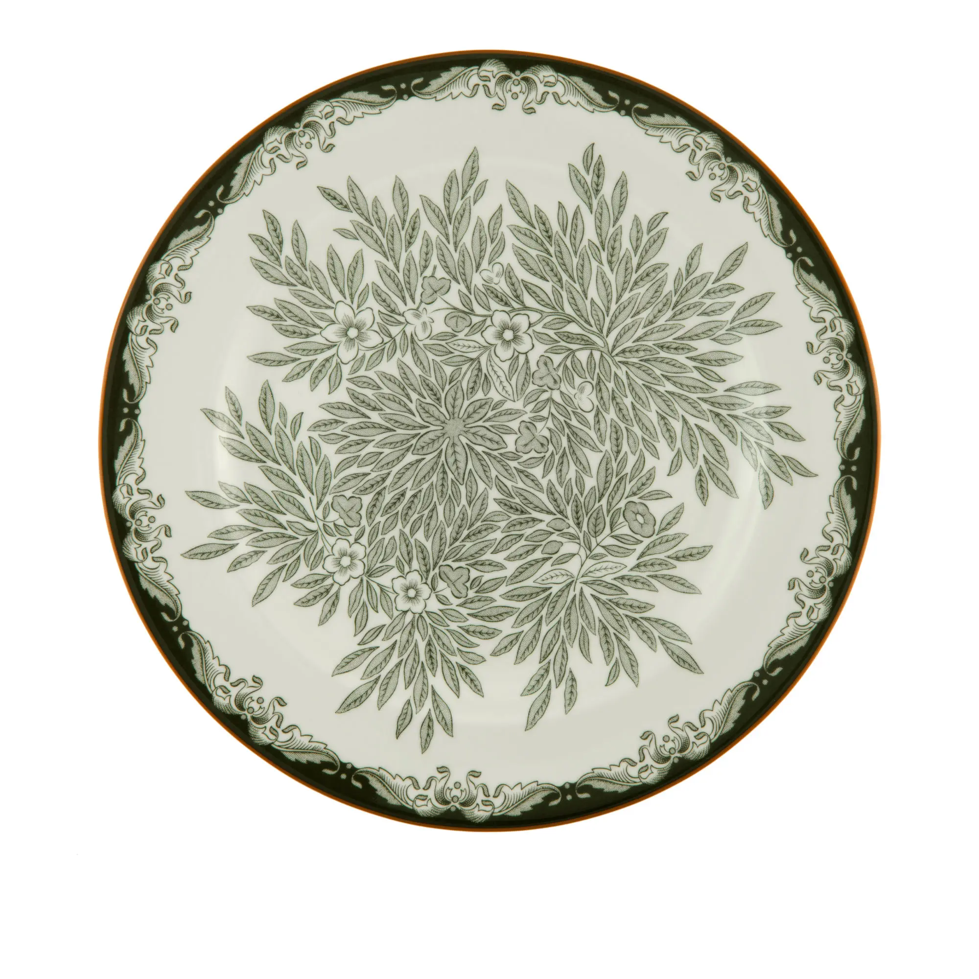 Ostindia Floris Tallrik 27 cm Grön