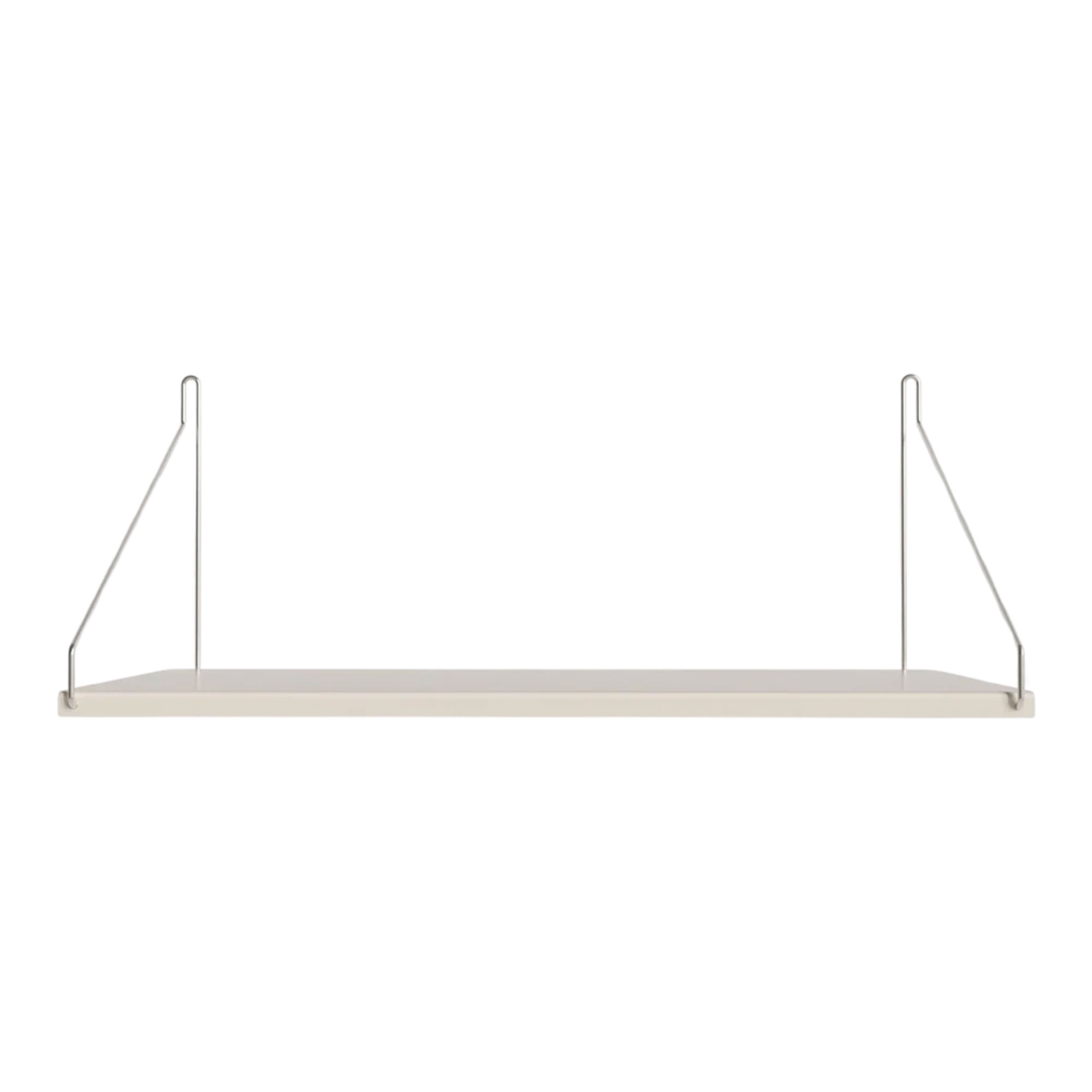 Frama - Single Shelf vägghylla Warm White Steel D27 W60 - Kim Richardt - Vit - Metall |  | Möbelexperten