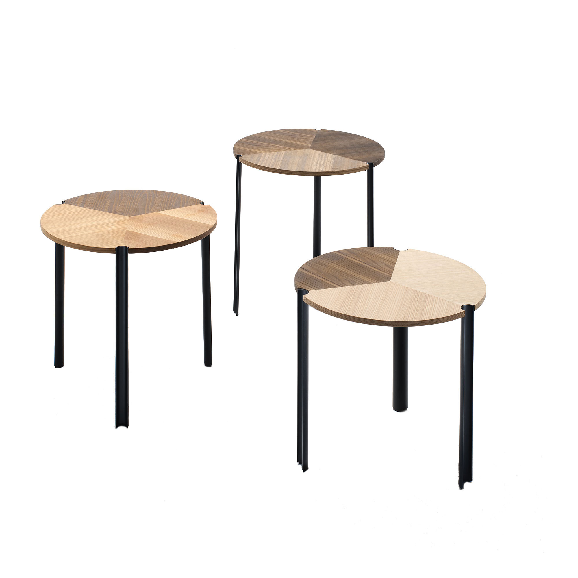 Living Divani - Starsky - Småbord & sidobord - David Lopez Quincoces - Träfärgad - MDF/Metall/Trä