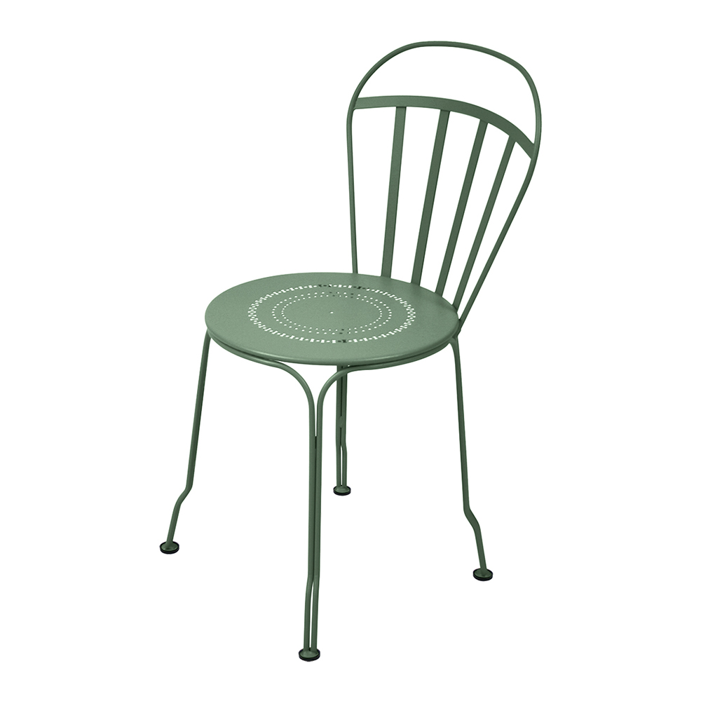 Fermob - Louvre Chair Cactus 82 - Matstolar utomhus - Grön - Metall