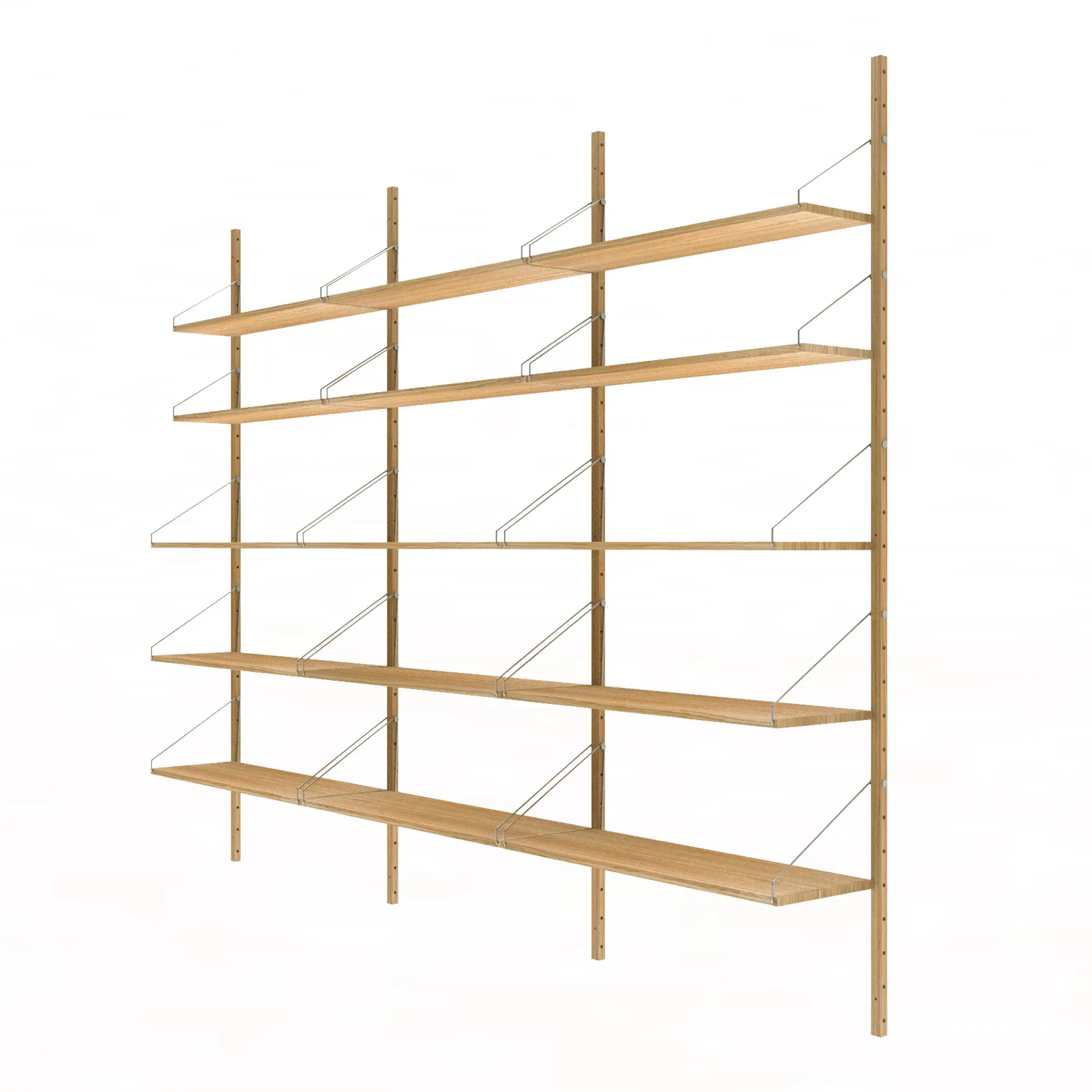Shelf Library Triple Section H1852