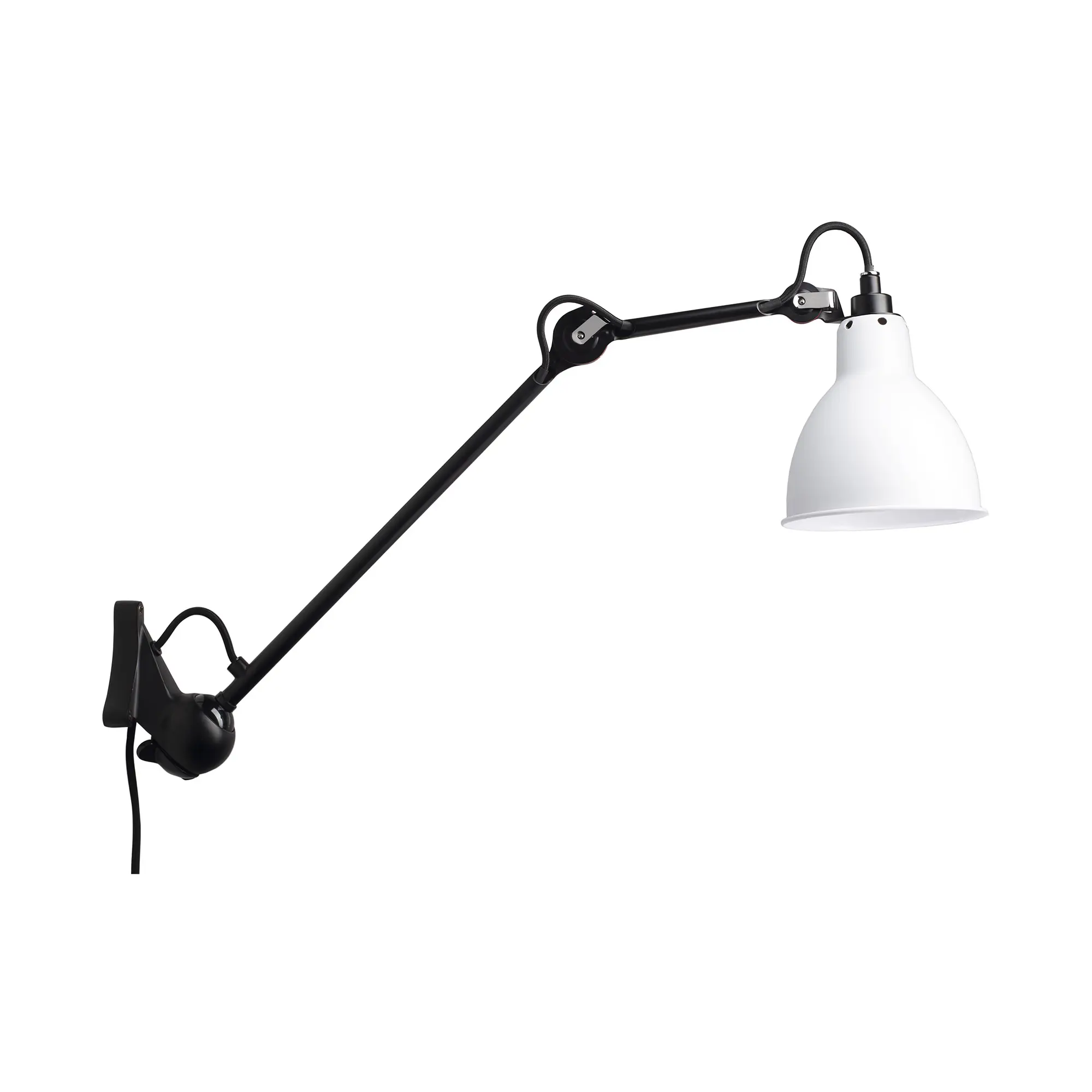 Lampe Gras No222 - Round - Svart bas
