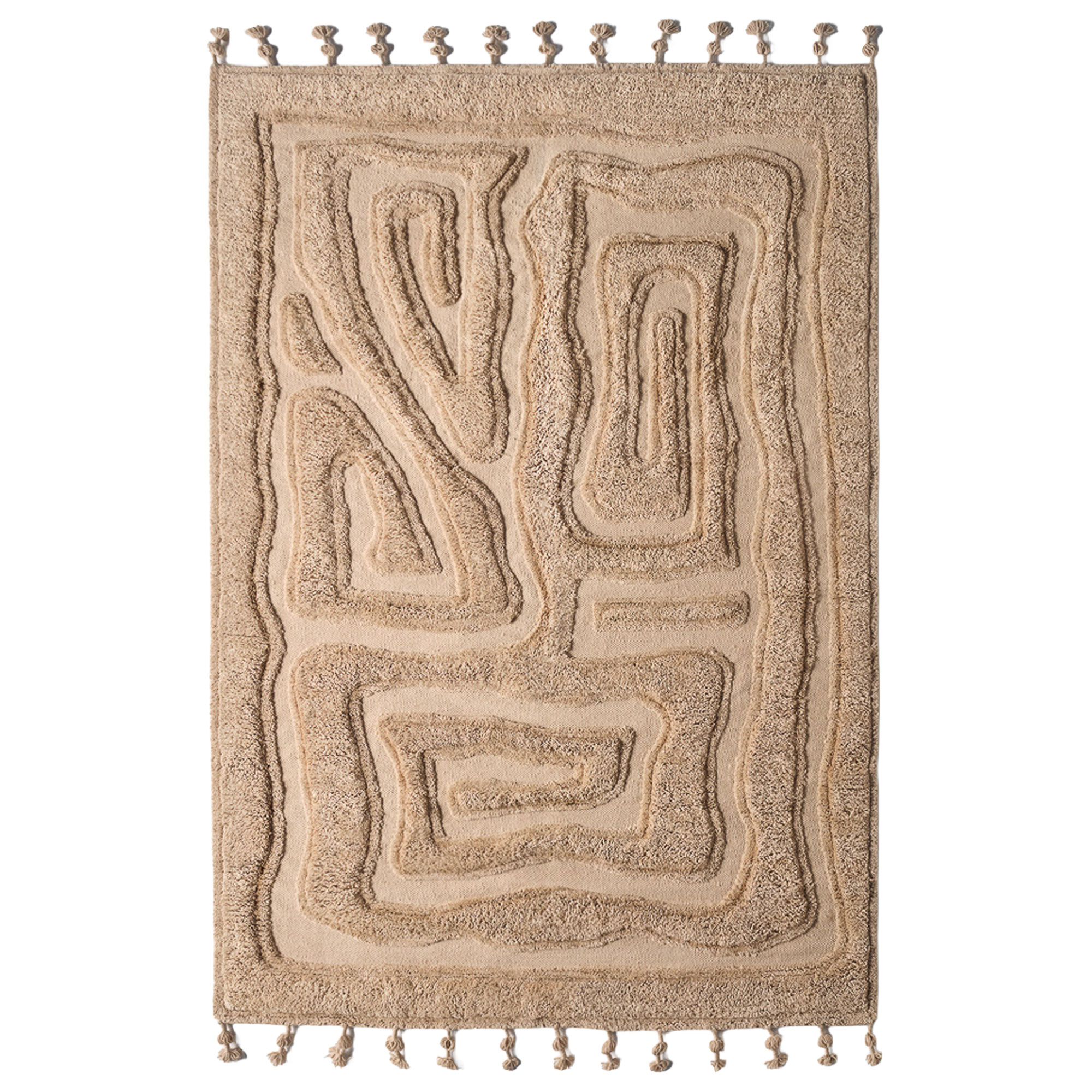 Dusty Deco - Beaten Track Rug Ginger 250x350 - Ullmattor - Matthew Williamson - Beige - Ull | Mattor - Material - Ullmattor | Möbelexperten