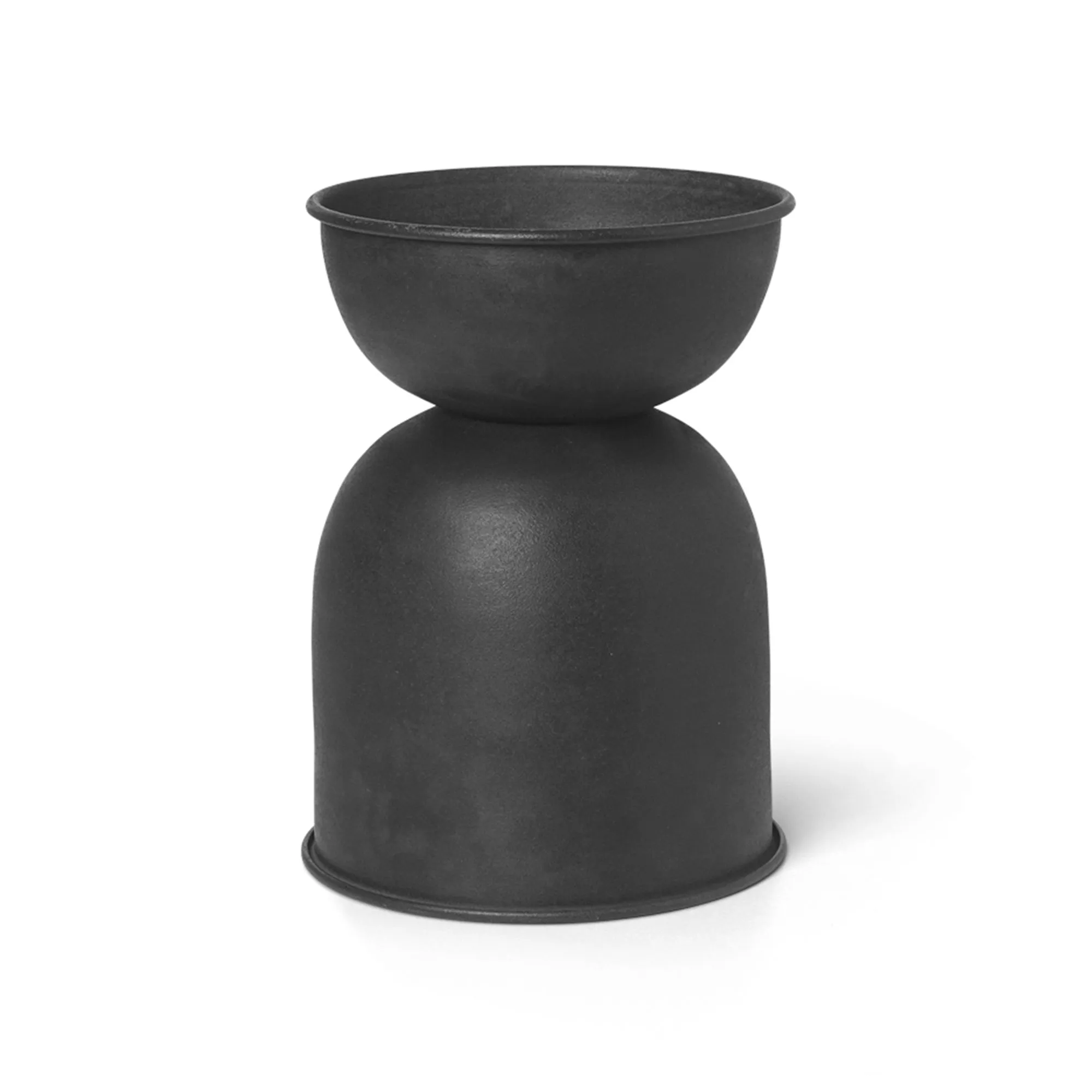 Hourglass Black blomkruka