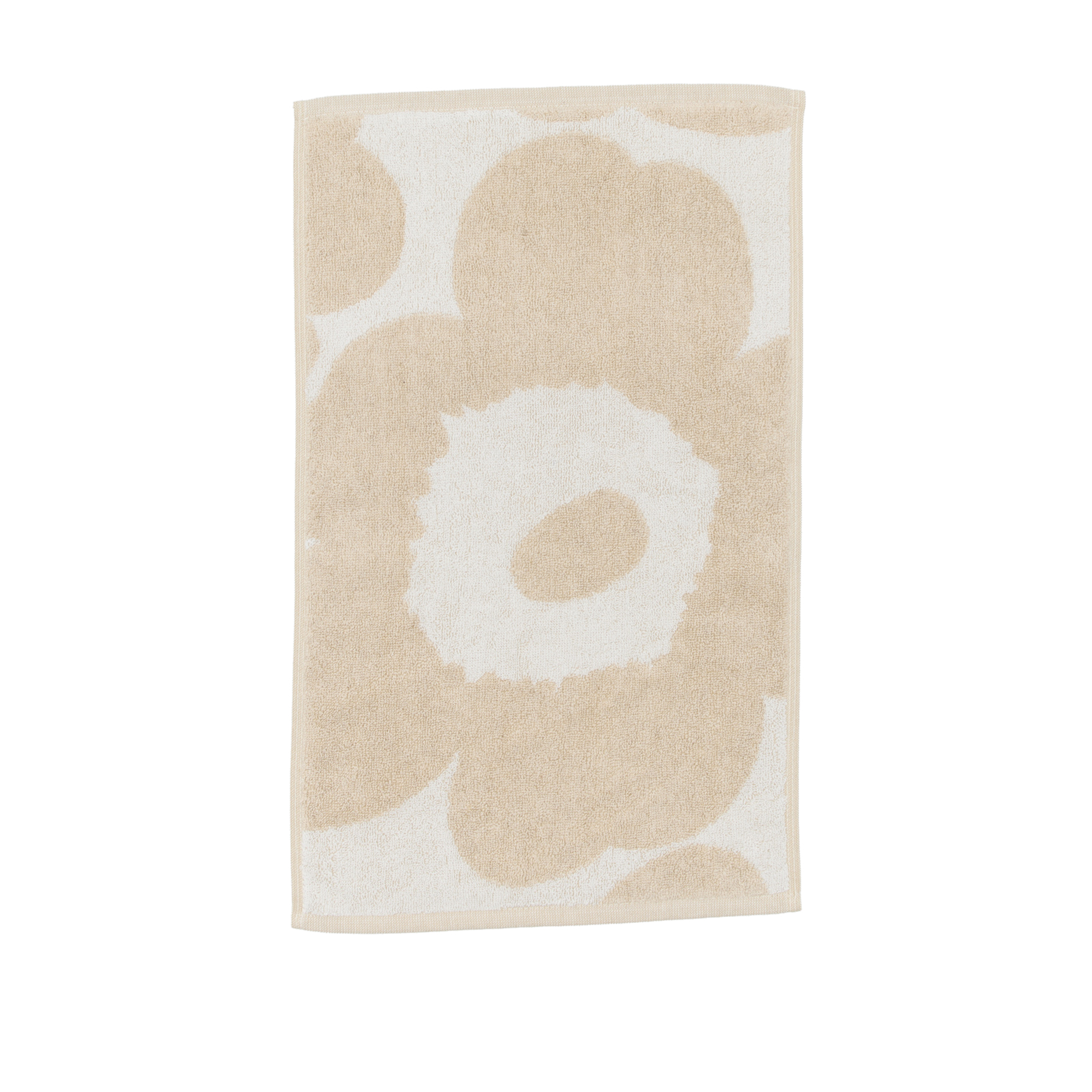 Marimekko - Unikko gästhandduk 30x50 cm Off-White, Linen - Handdukar och badlakan - Maija Isola | Textilier - Badrumstextilier - Handdukar Och Badlakan | Möbelexperten
