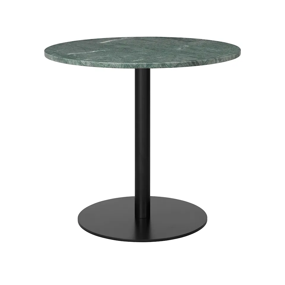 GUBI 1.0 matbord Ø80 cm svart