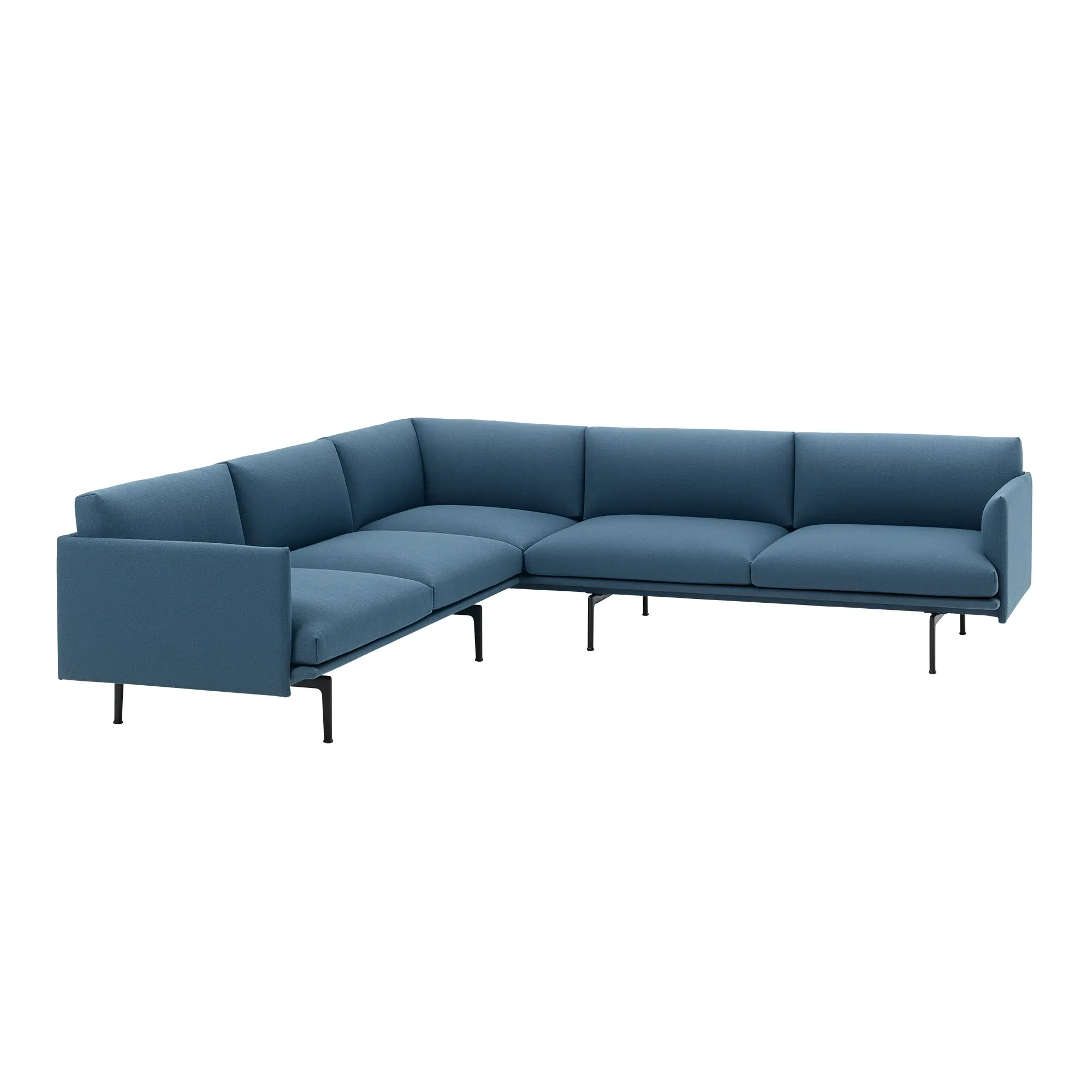 Outline Sofa Corner / Black Base