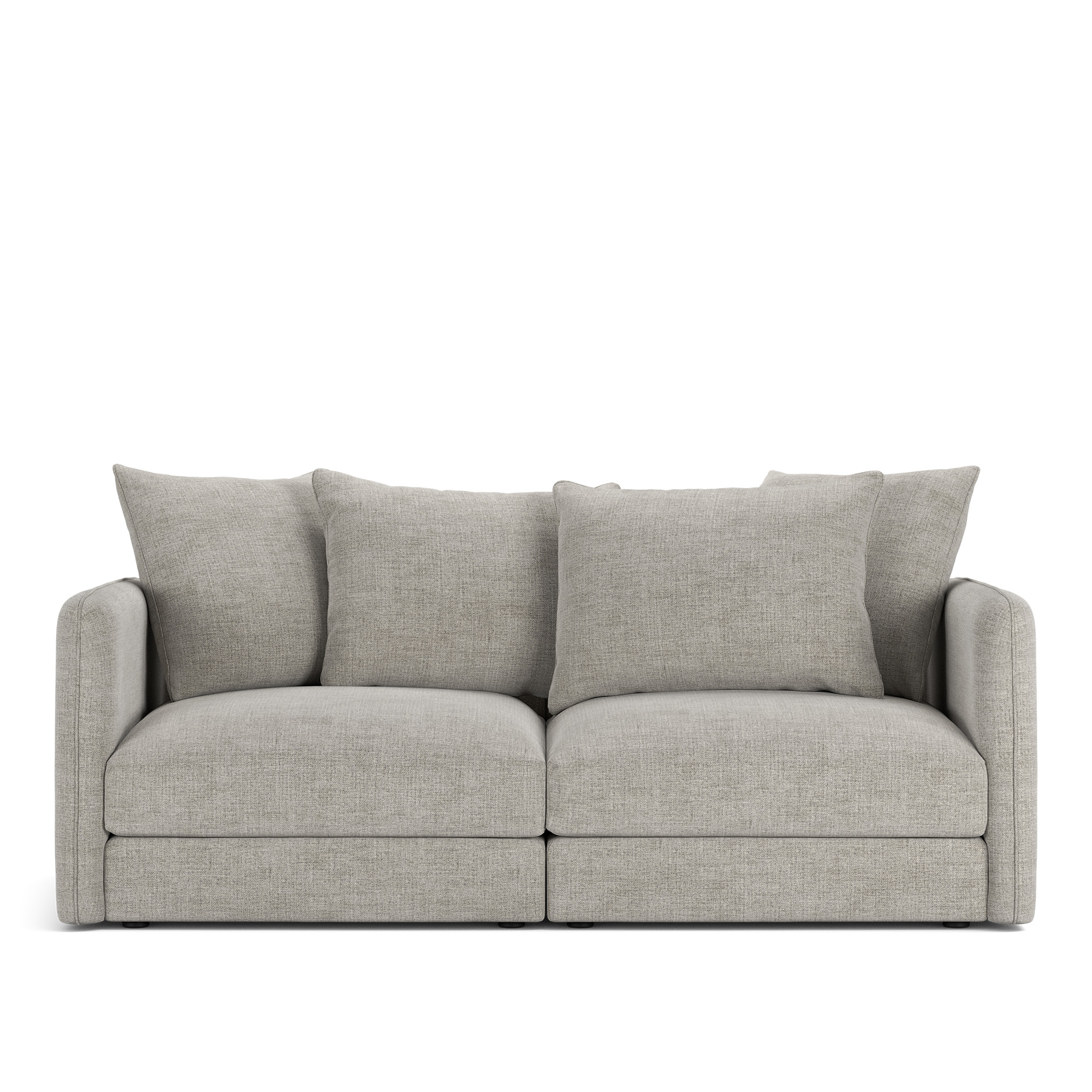 NOGA - Pavarotti 2-Seater, Removable Cover, Cushion Variant 01, Sienna 103 - Soffor - Gr&aring;