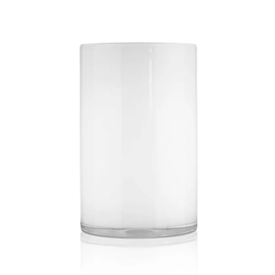 Hurricane White Candle Holder