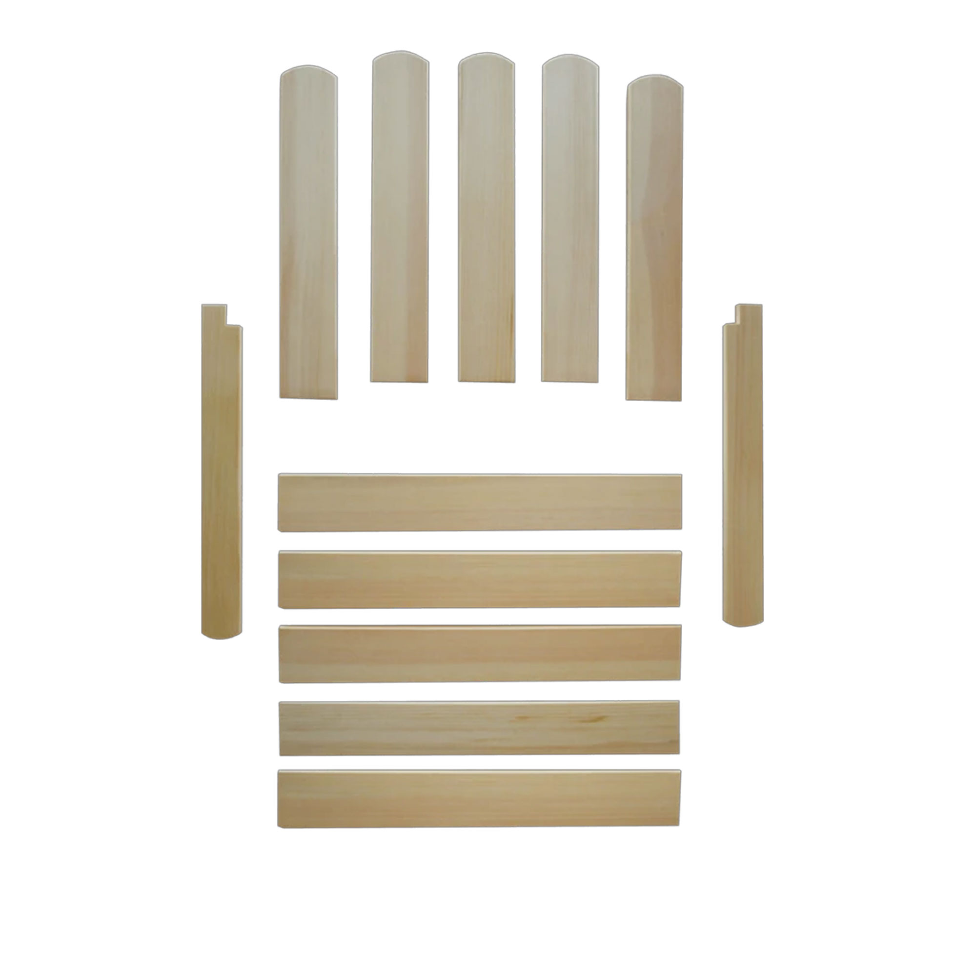 Grythyttan Stålmöbler - Serviceträ A2 50 cm - Obehandlad Furu | Utemöbler - Tillbehör Utemöbler | Möbelexperten