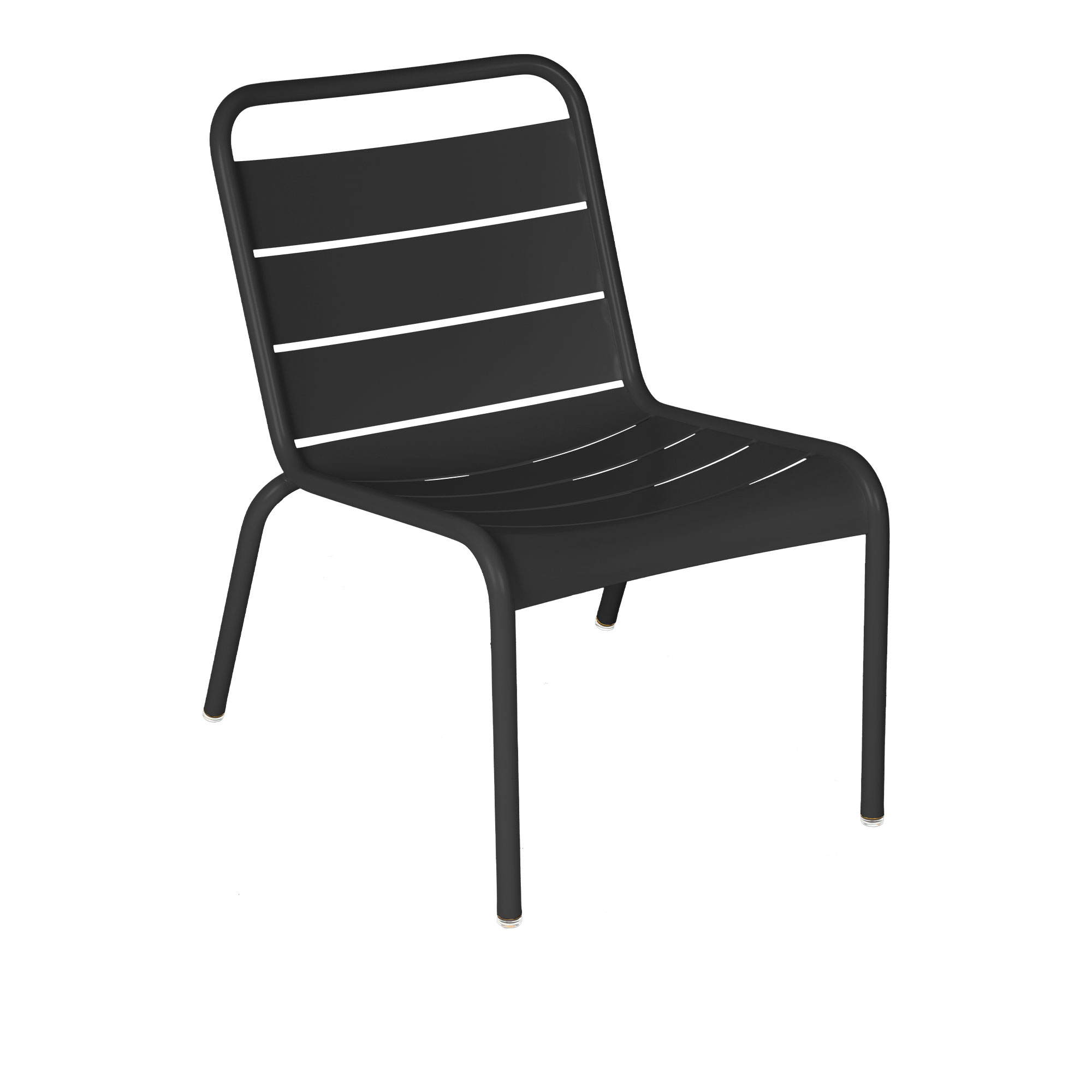 Fermob - Luxembourg Lounge Chair Anthracite - Fåtöljer utomhus - Frédéric Sofia - Grå - Metall | Utemöbler - Loungemöbler - Fåtöljer Utomhus | Möbelexperten