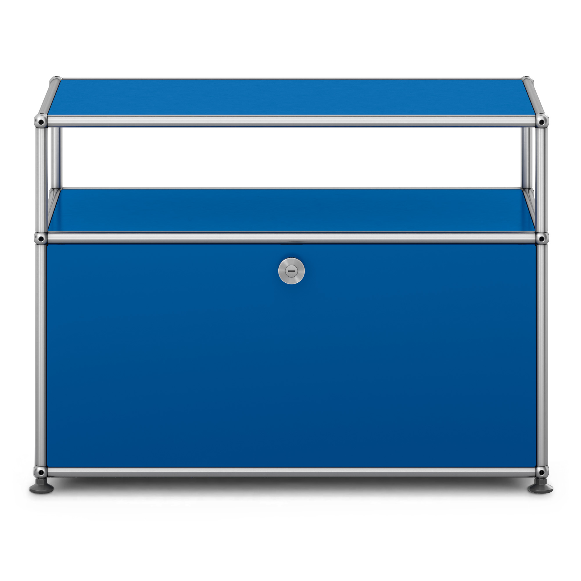 USM - USM Haller Occasional Furniture O1 Gentian Blue - Sidobord - Fritz Haller & Paul Schärer - Blå | Möbler - Bord - Sidobord | Möbelexperten