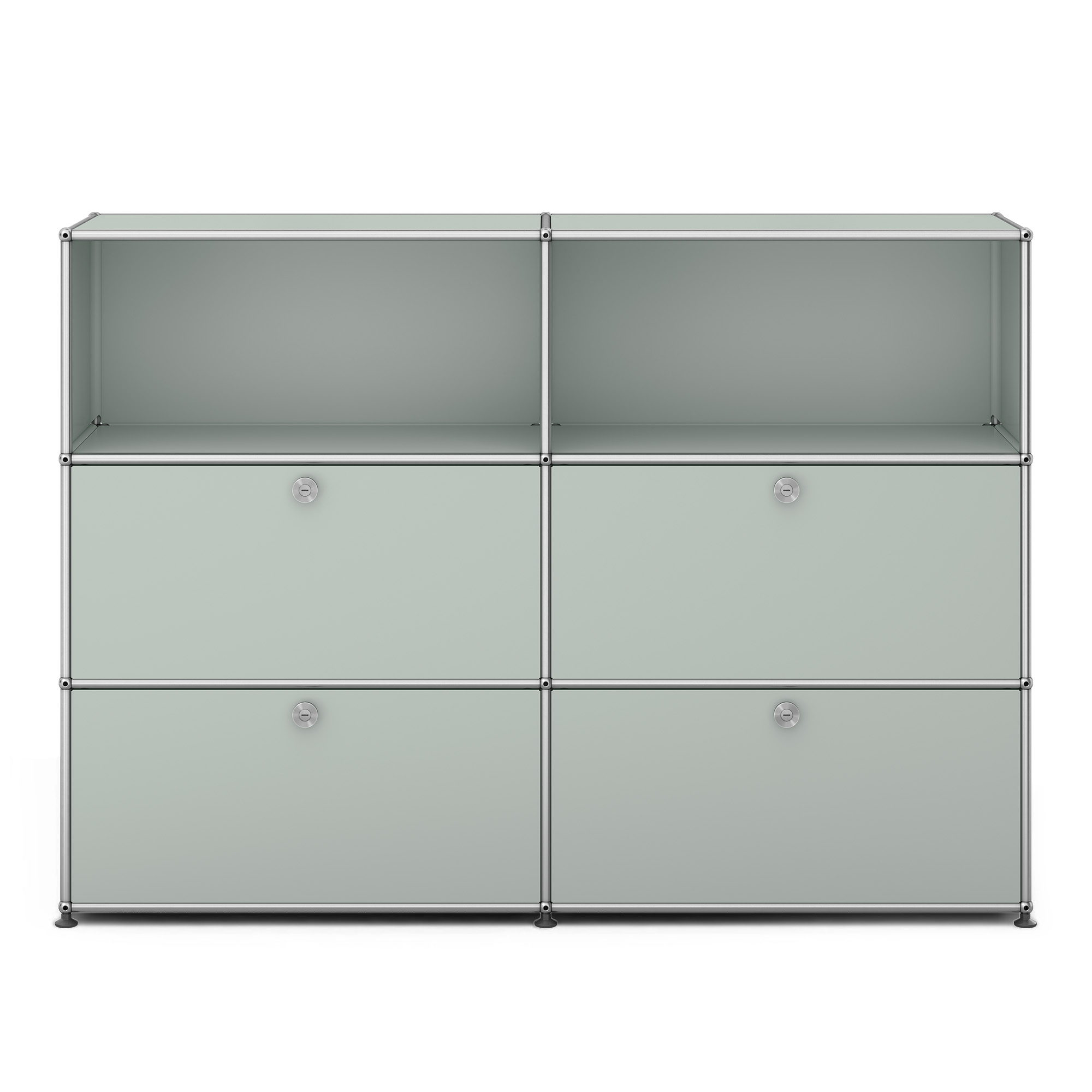 USM - USM Haller M64 29 Light Grey - Sk&auml;nkar och sideboards - Fritz Haller & Paul Sch&auml;rer - Gr&aring; - Metall