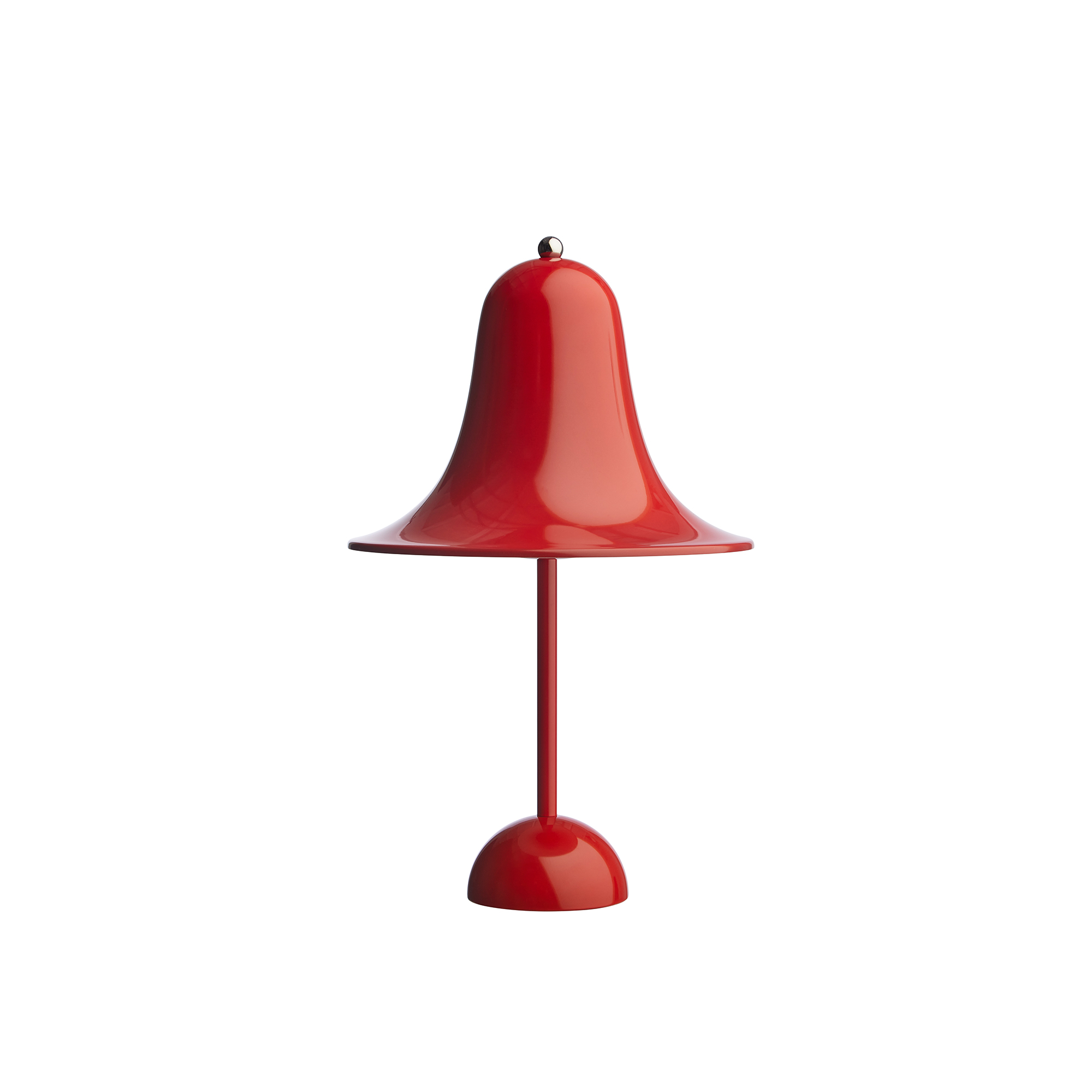 Verpan - Pantop Table Lamp, Bright Red, Excl. E14 Max 25W - Bordlamper - Verner Panton - Rød