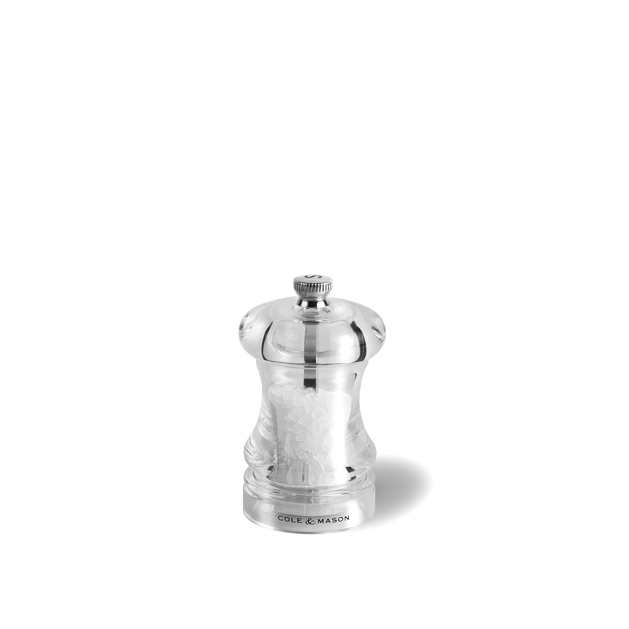 Cole & Mason - Saltkvarn Capstan 125 Cole & Mason™ - 8,5 cm - Kvarnar - Transparent
