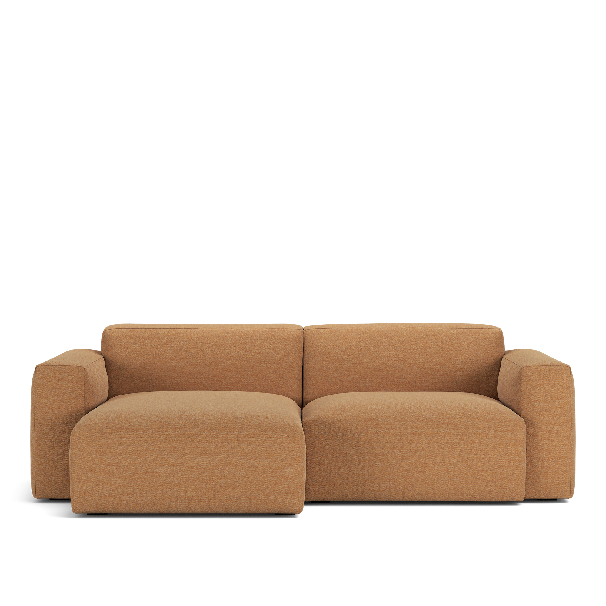 no ga - brick 2-seater chaise lounge left lario 111 fixed upholstery - soffor