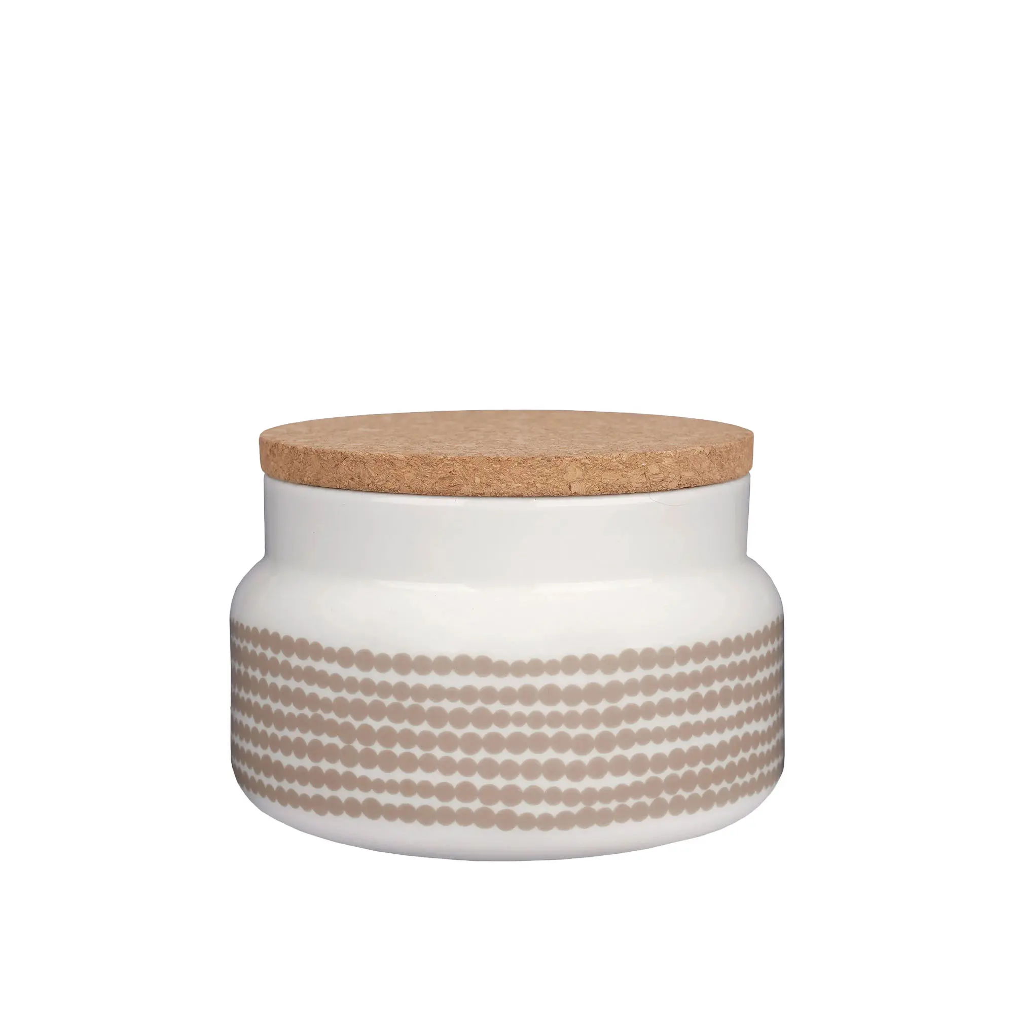 Siirtolapuutarha burk 70 cl white, clay