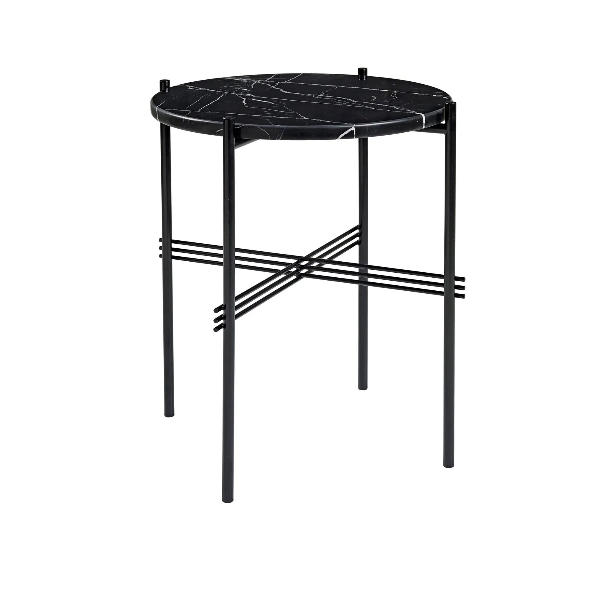 TS soffbord Ø40 cm svart