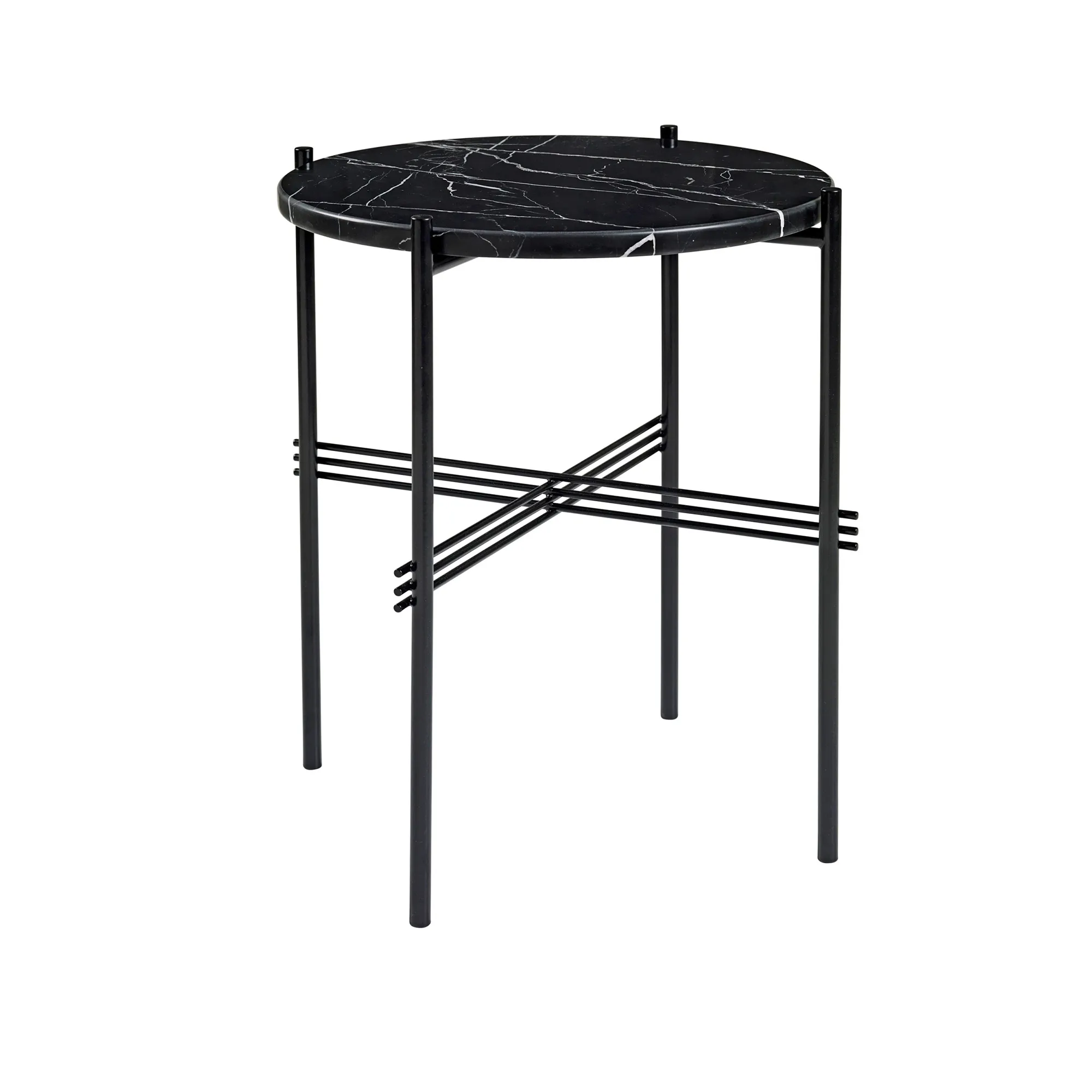 TS soffbord Ø40 cm svart