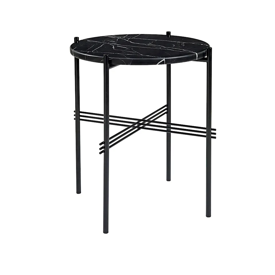 TS sofabord Ø40 cm sort
