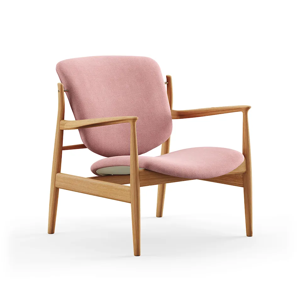France fåtölj Dark oiled oak