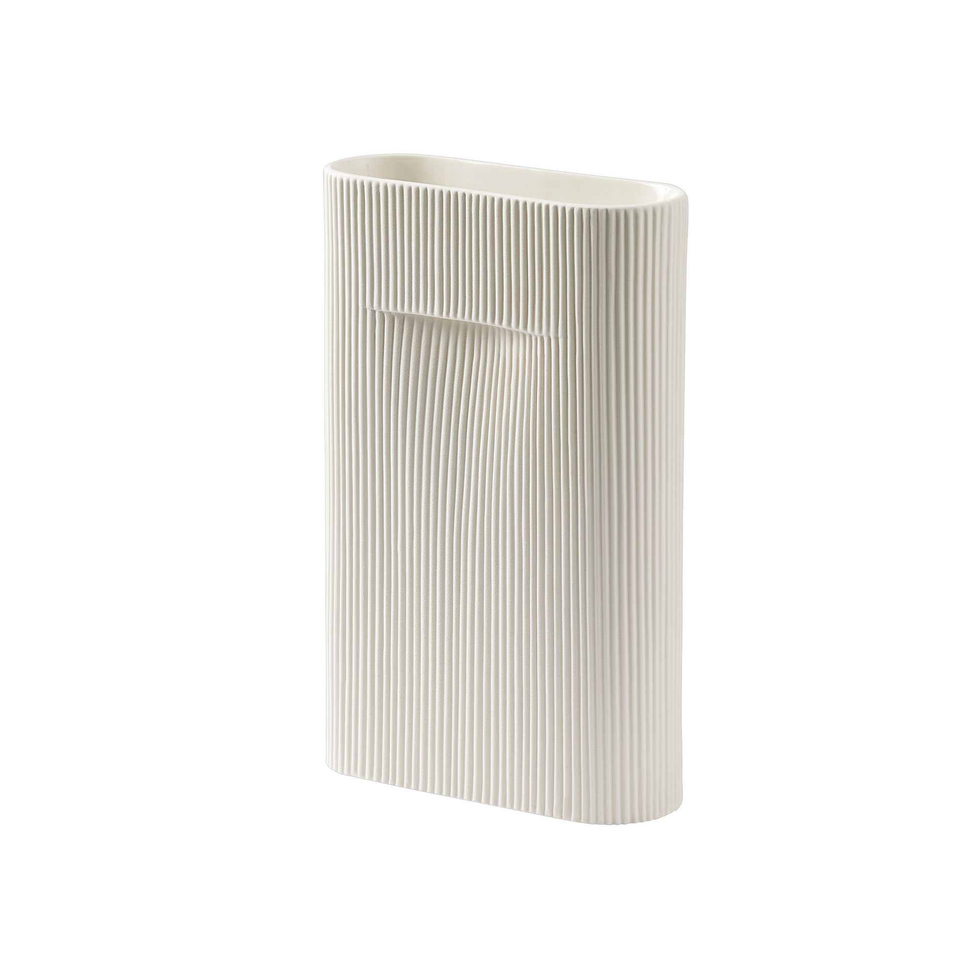 Muuto - Rigde Vase Off-White 35 cm - Krukor & vaser - Studio Kaksikko - Vit