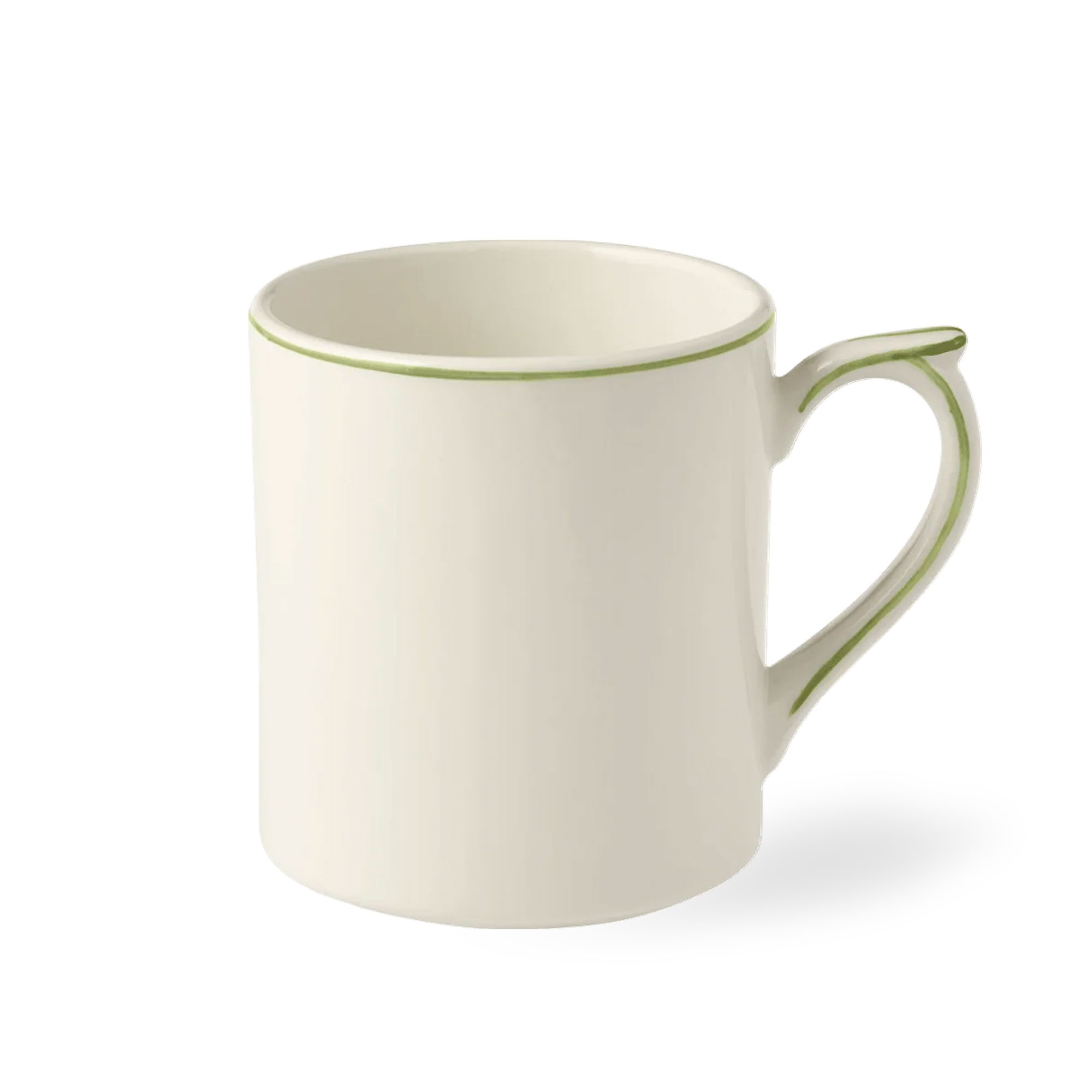 Gien - Filet mugg grön - Kaffekoppar - Grön - Keramik