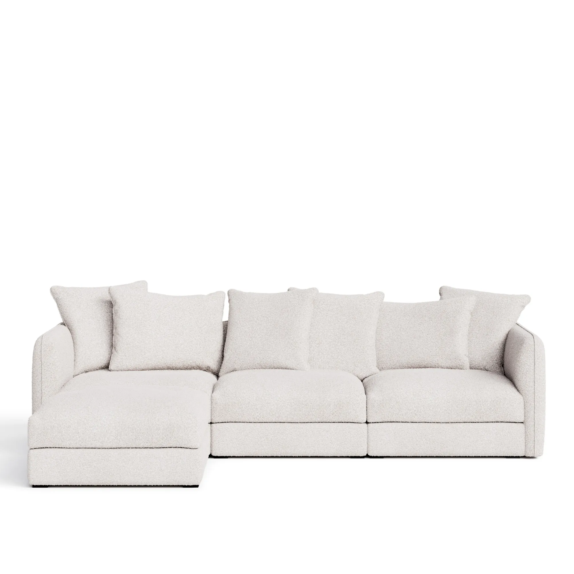 Pavarotti 3-Seater with Ottoman