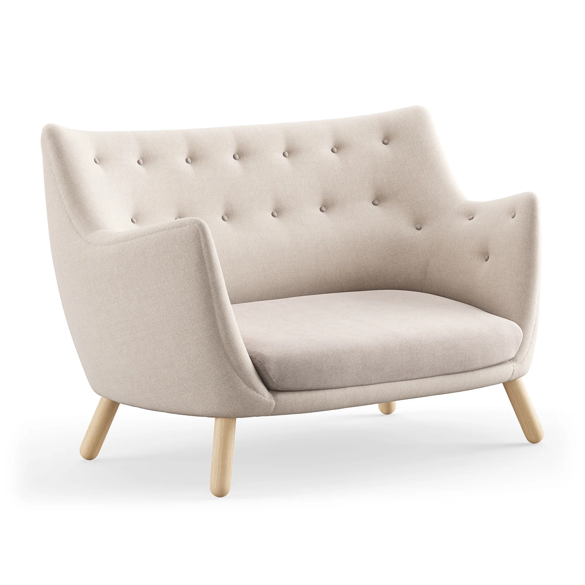 Poet soffa Light oiled oak