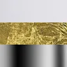 Vit/Guld med borstad stav