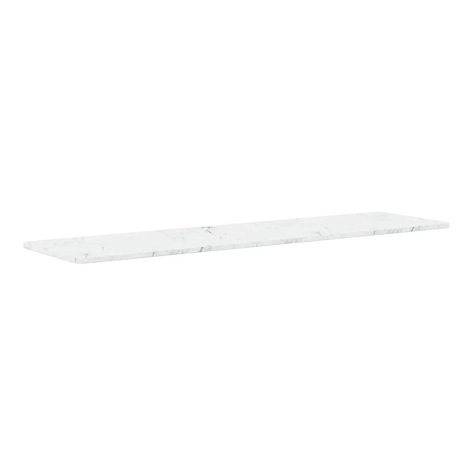 Panton Wire Extended toppskiva marmor, djup 18,8 cm