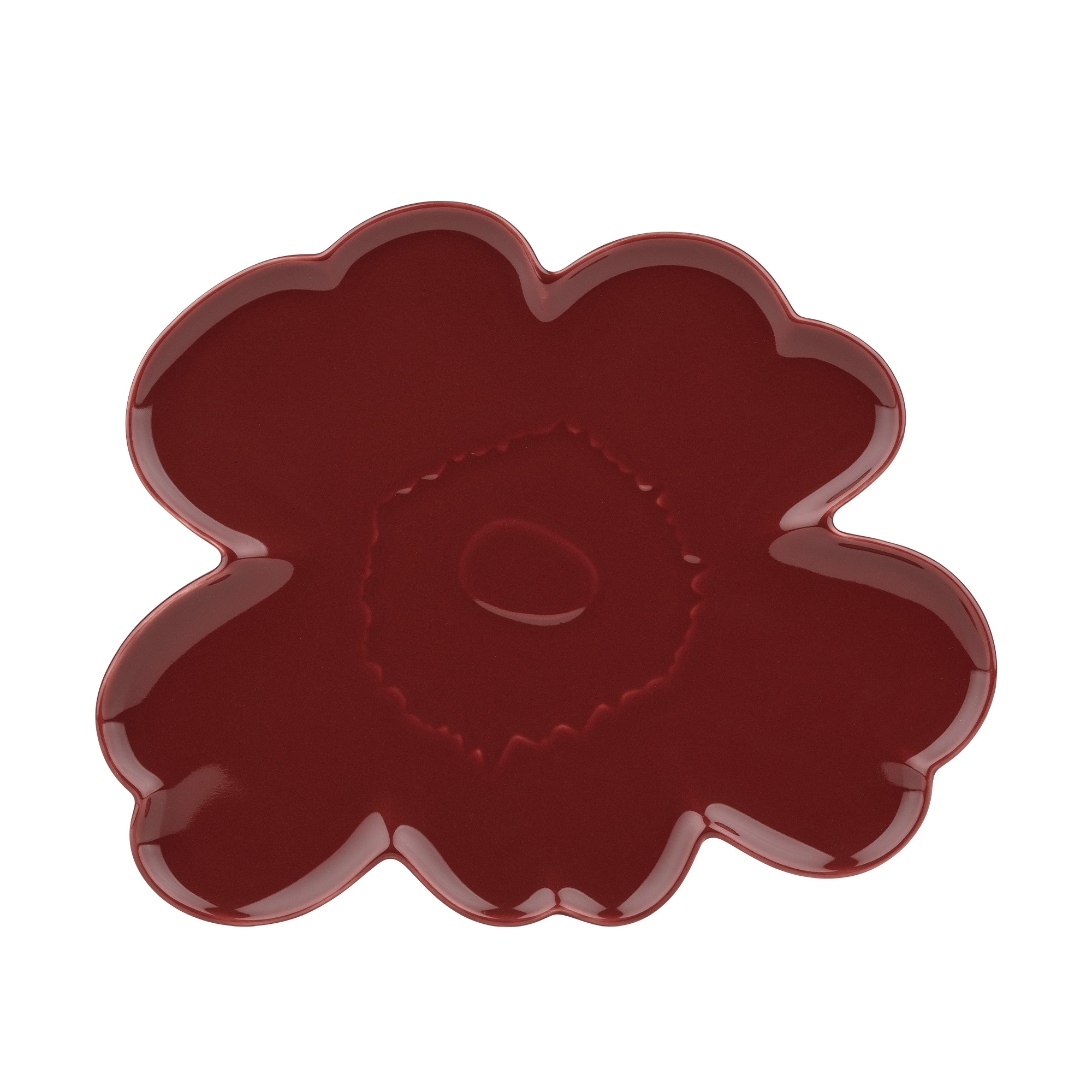 Marimekko - UNIKKO SHAPE SERVING ITEM 32CM - Uppläggningsfat | Servering - Skålar Och Uppläggningsfat - Uppläggningsfat | Möbelexperten