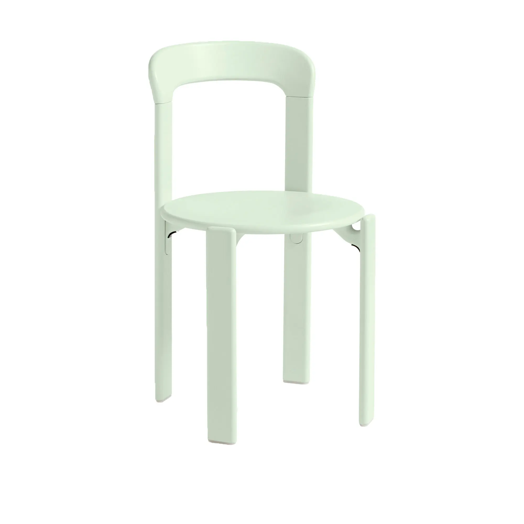 Rey Chair REY22, Soft mint water-based lacquered beech