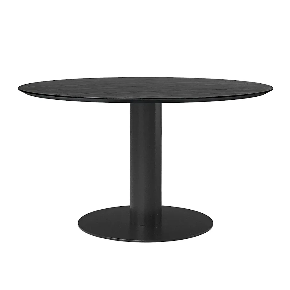 GUBI 2.0 matbord Ø130 cm svart